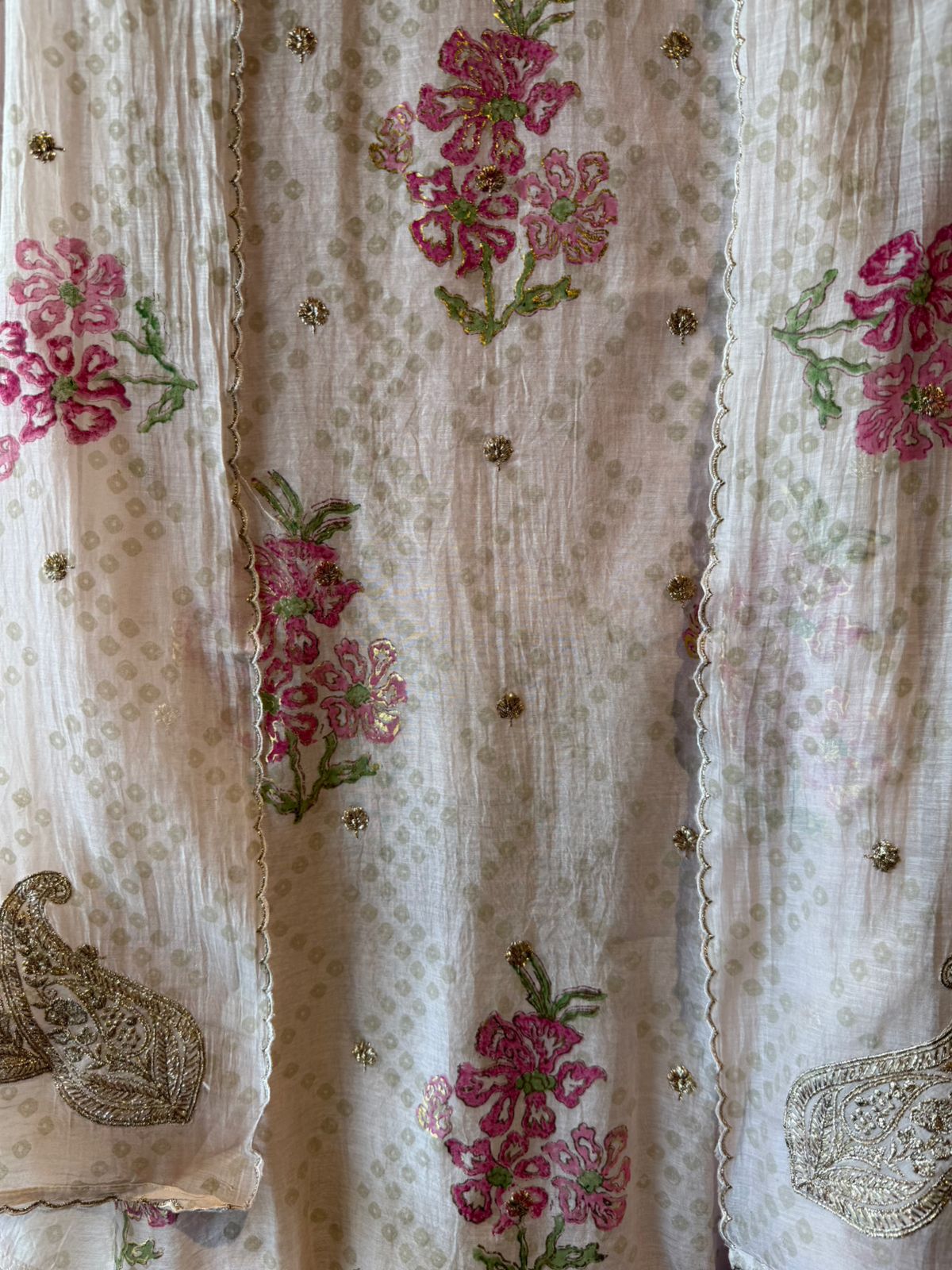 BLOCK PRINTED CHANDERI COTTON SUITS