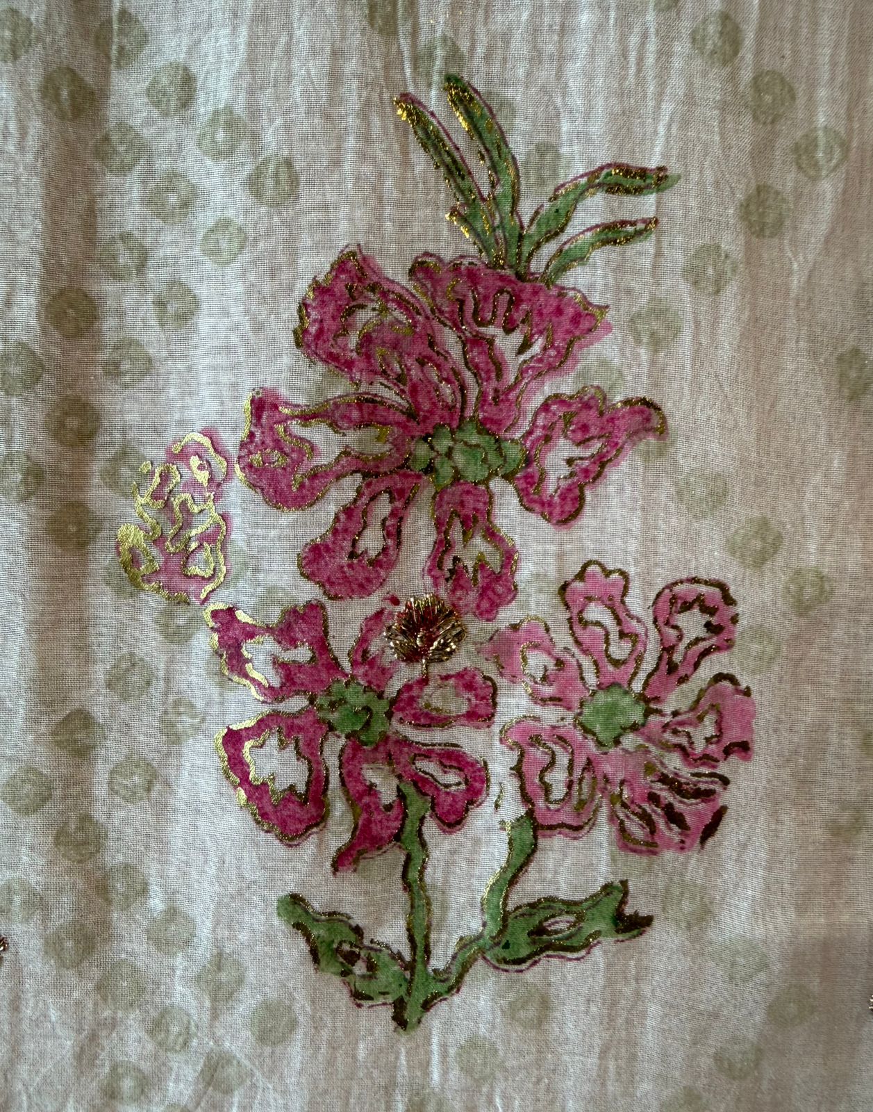 BLOCK PRINTED CHANDERI COTTON SUITS