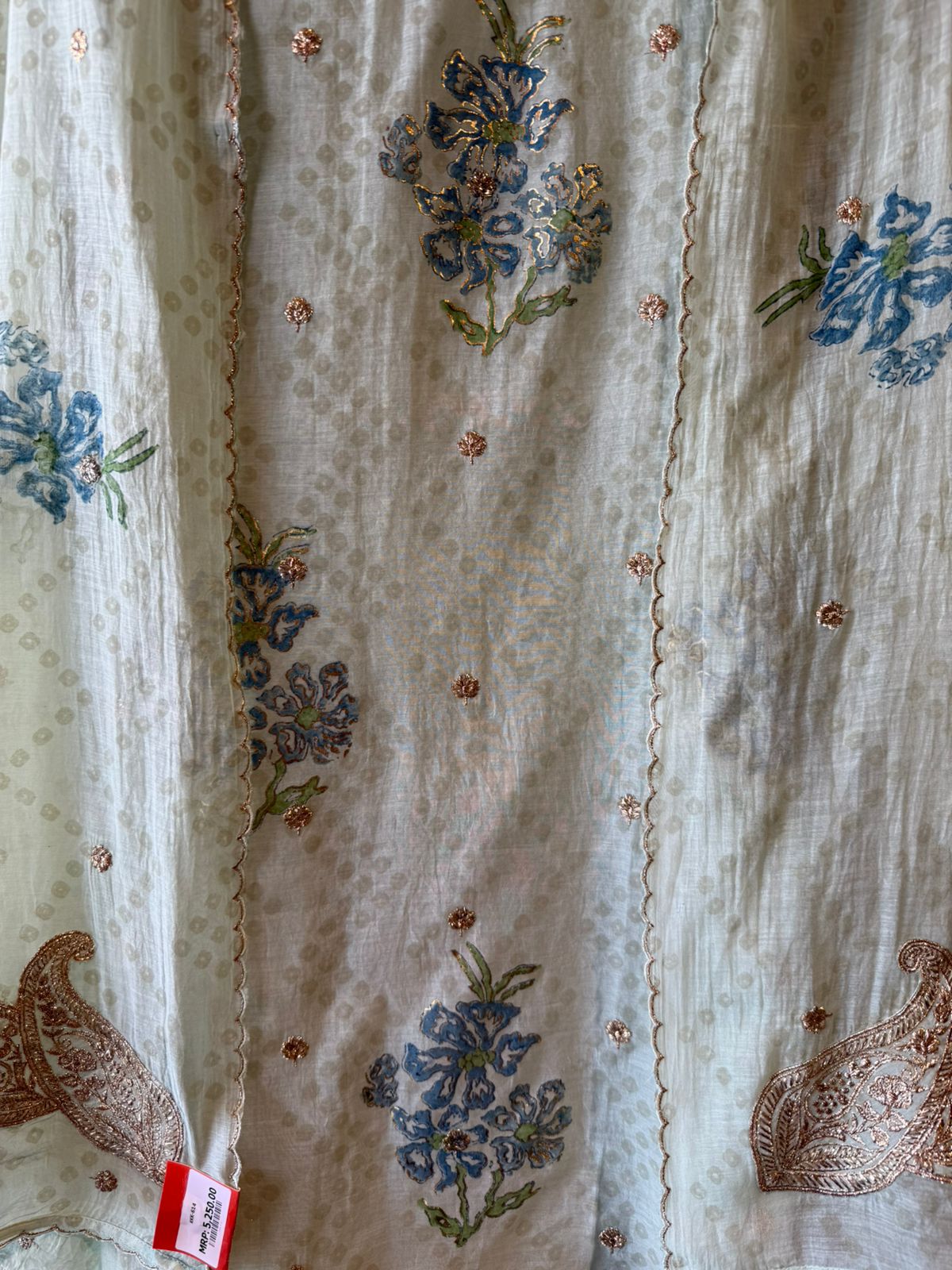 BLOCK PRINTED CHANDERI COTTON SUITS