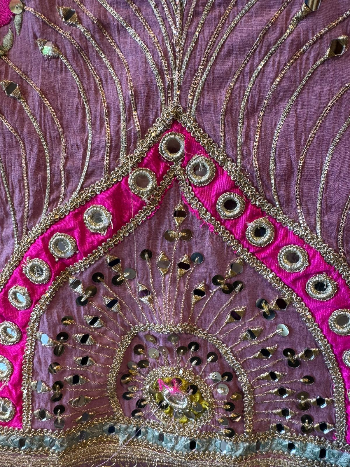 Lightweight flowy Mul cotton chanderi suit