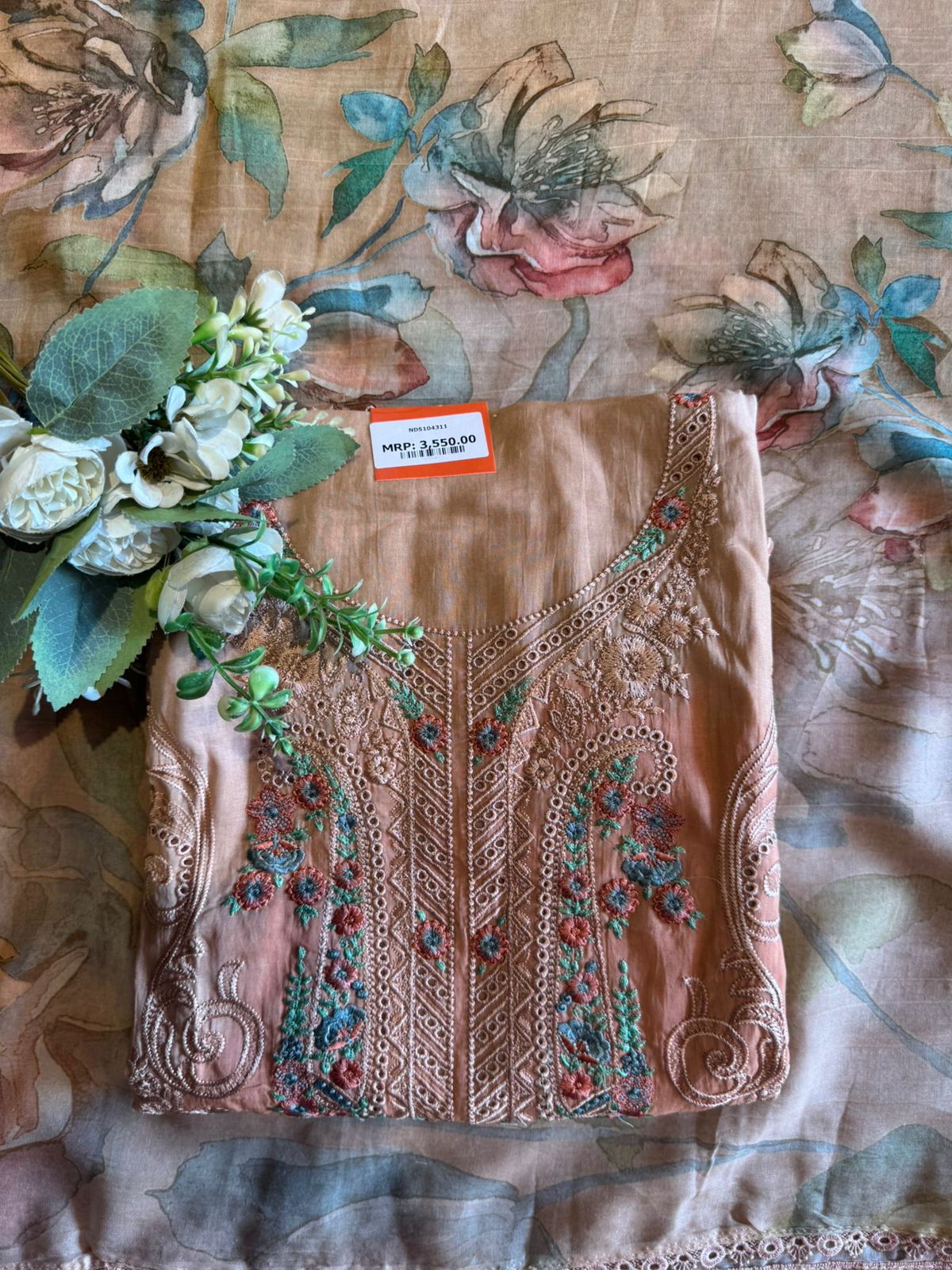Mul cotton Unstitched Shirt