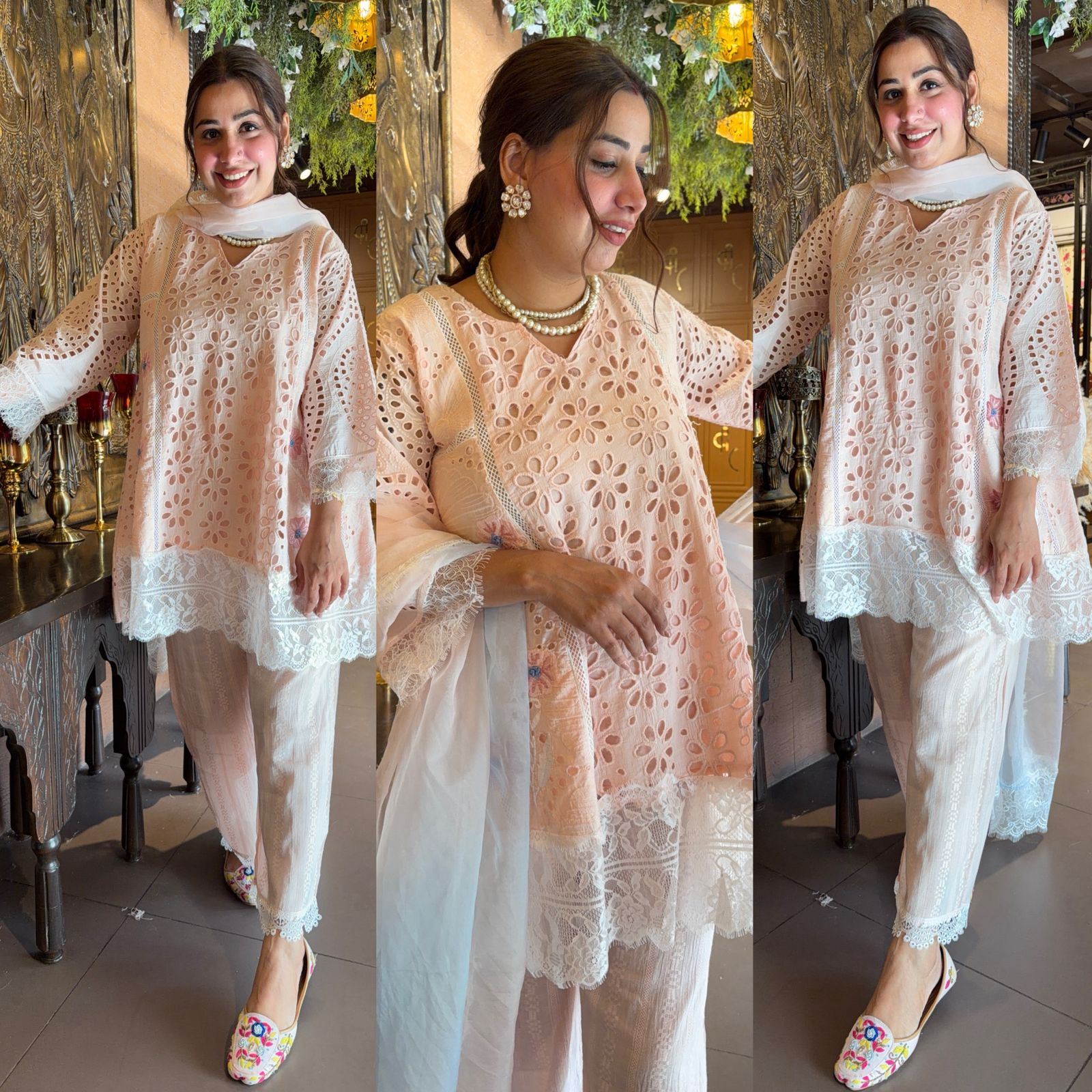 Hakuba chicken kurta set