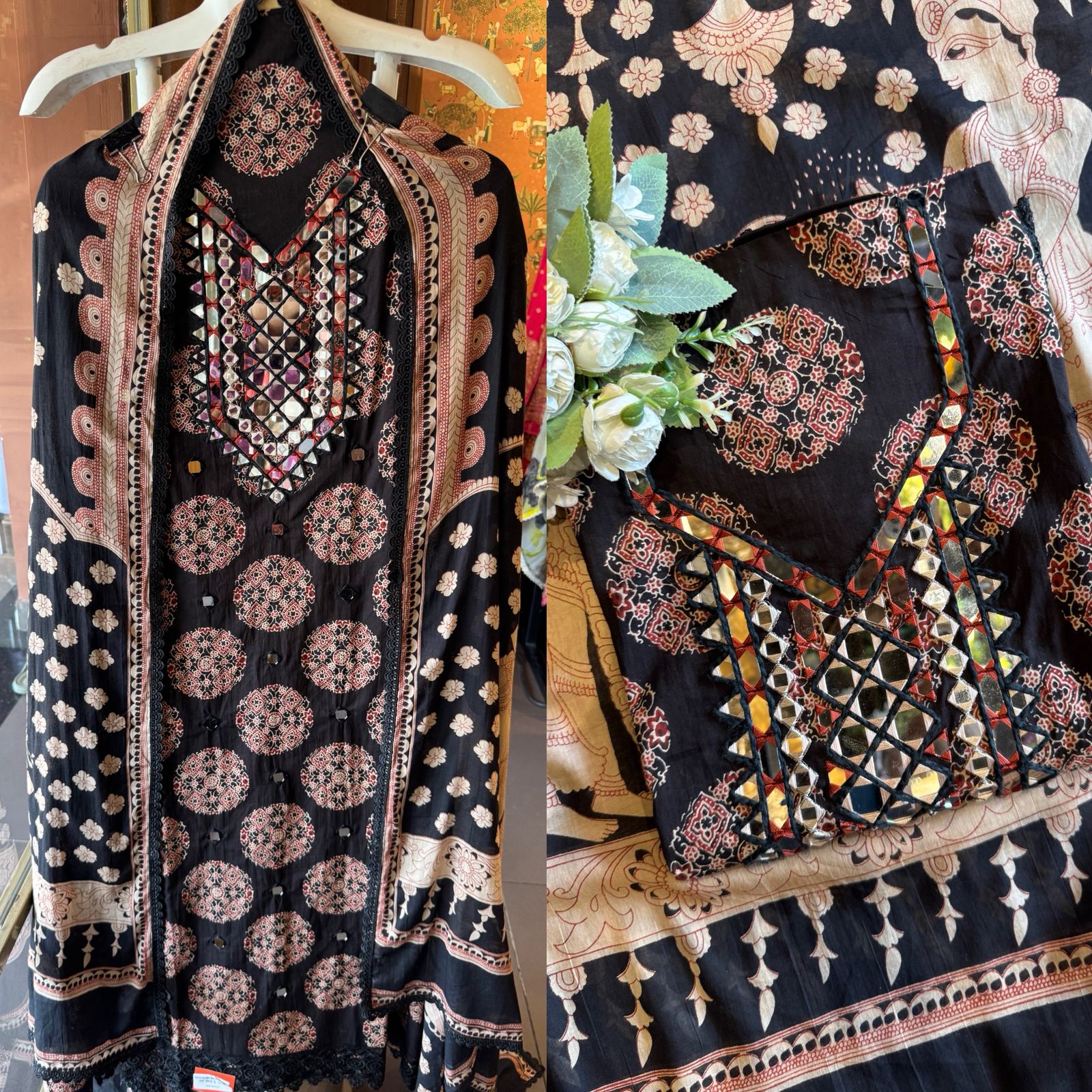 Handblock Printed Suit set