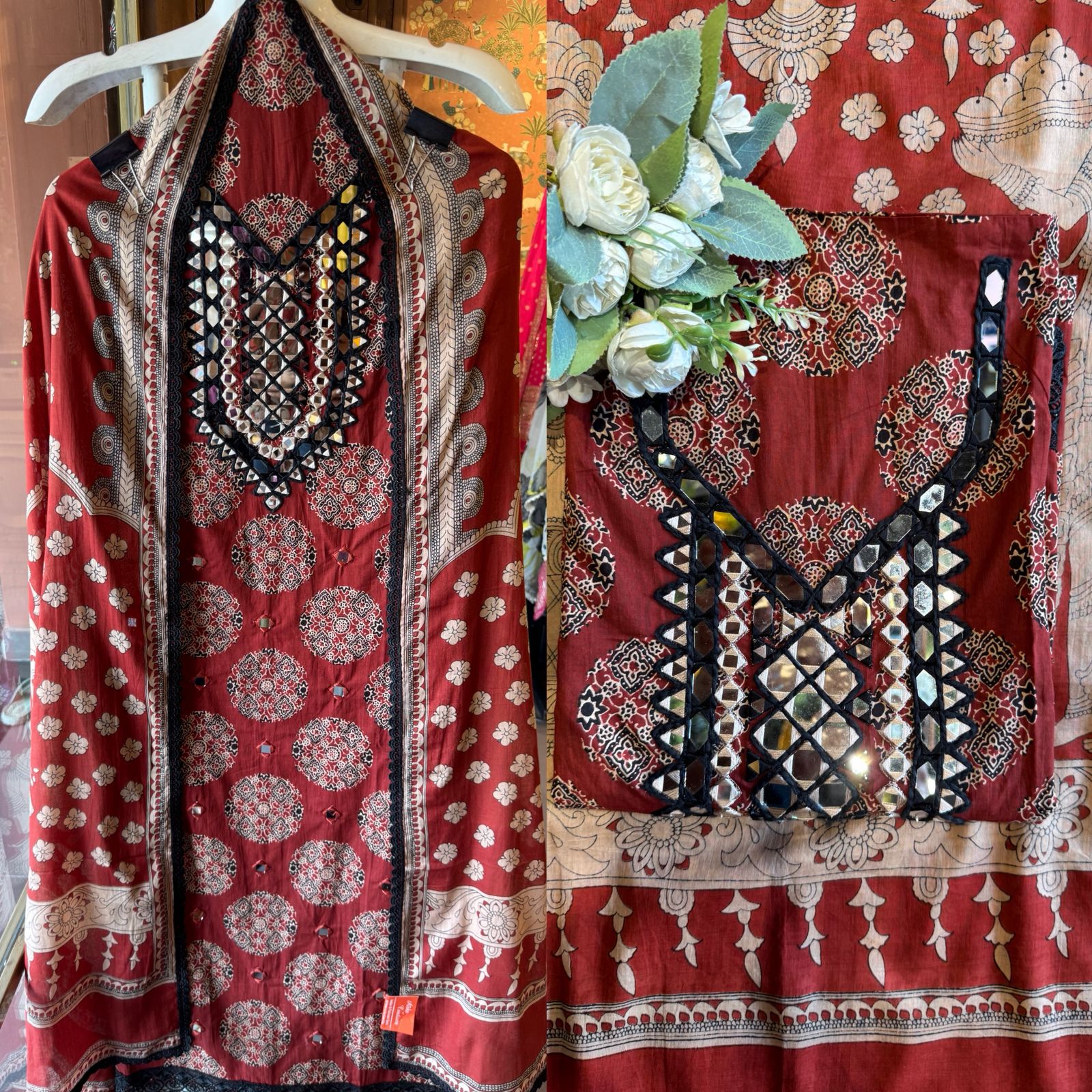 Handblock Printed Suit set
