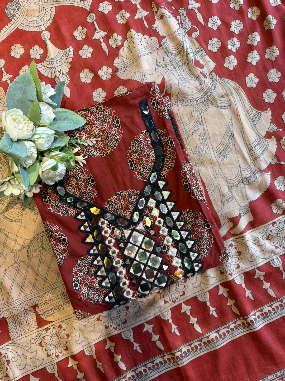 Handblock Printed Suit set