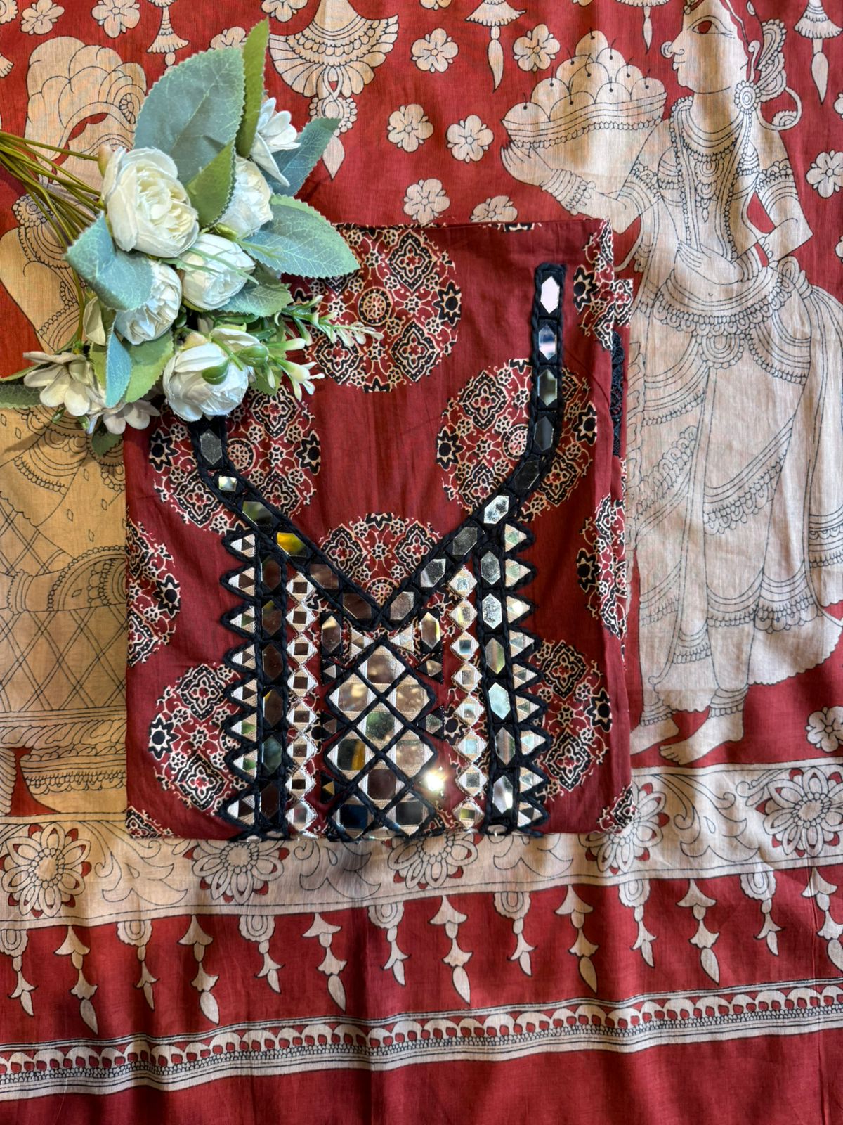 Handblock Printed Suit set