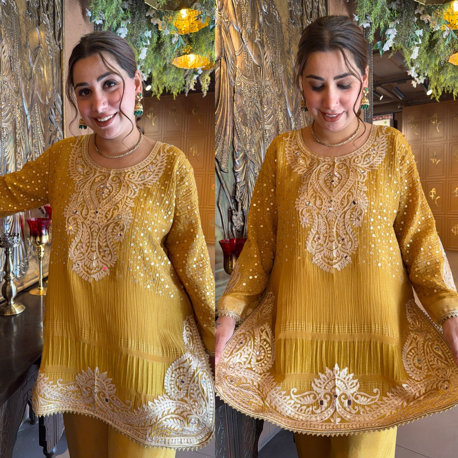 Designer Embroidered Coord Set