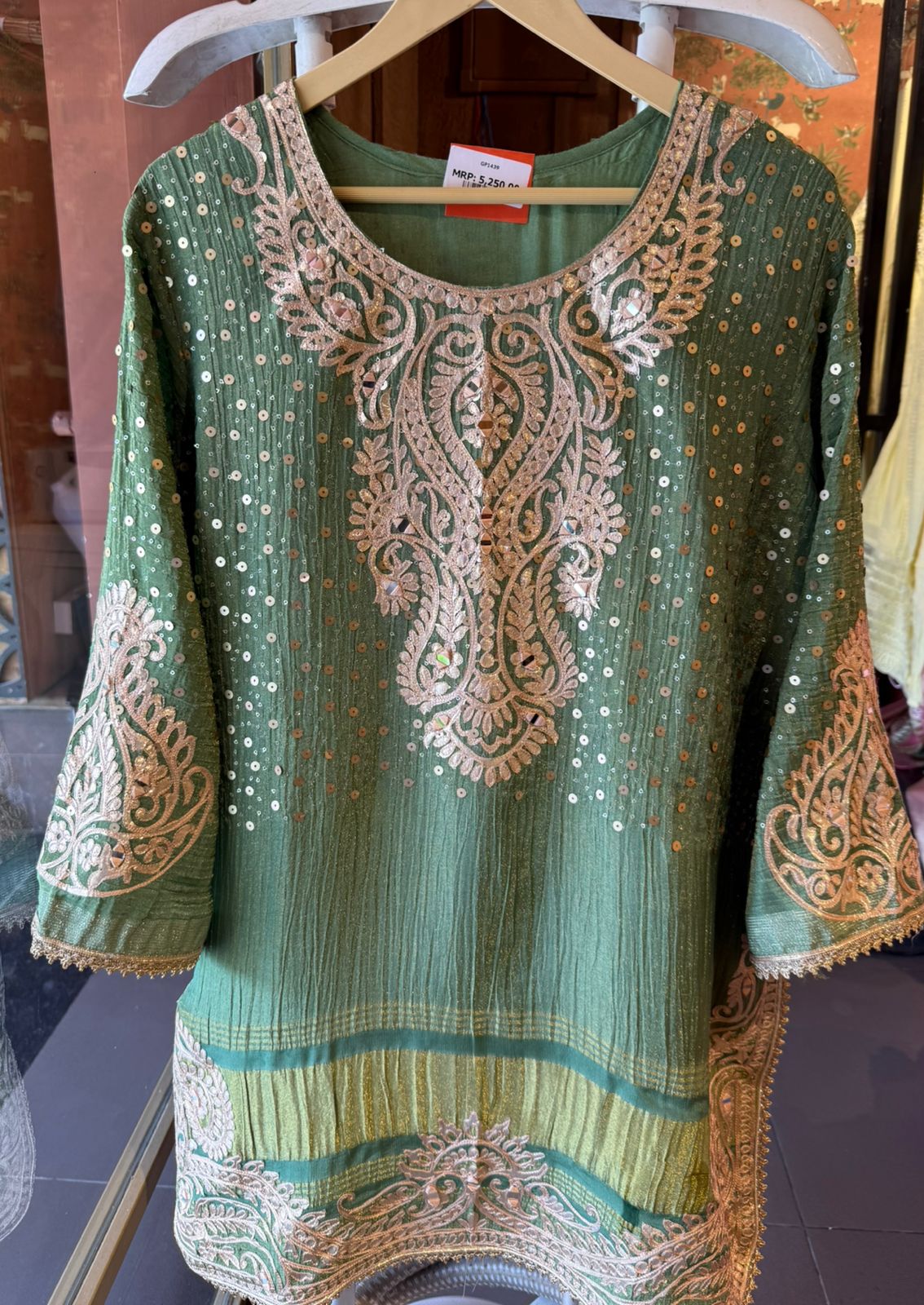 Designer Embroidered Coord Set