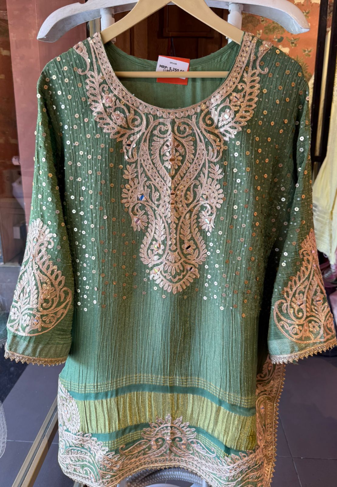 Designer Embroidered Coord Set