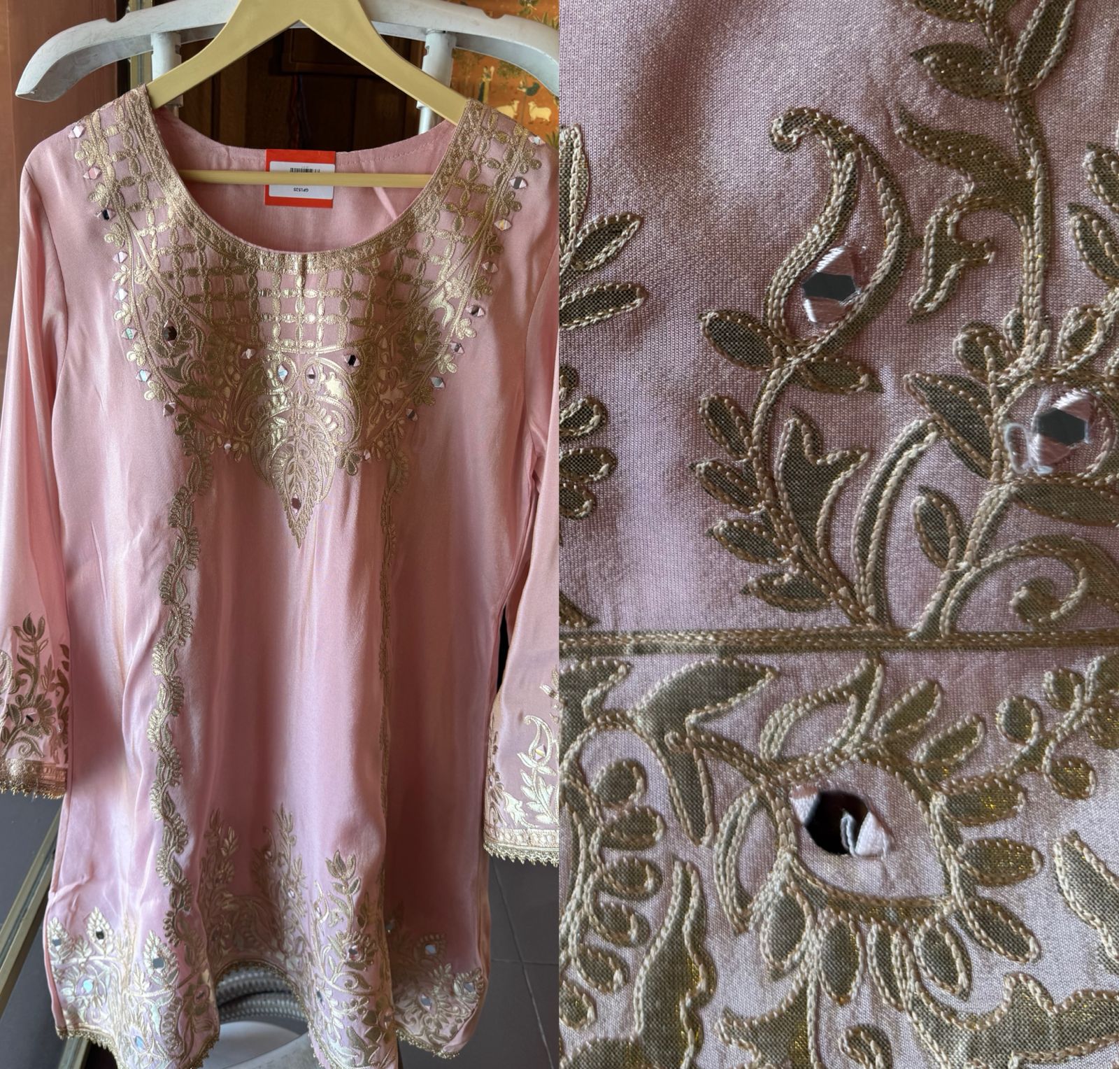 Shimmer tissue designer coord set