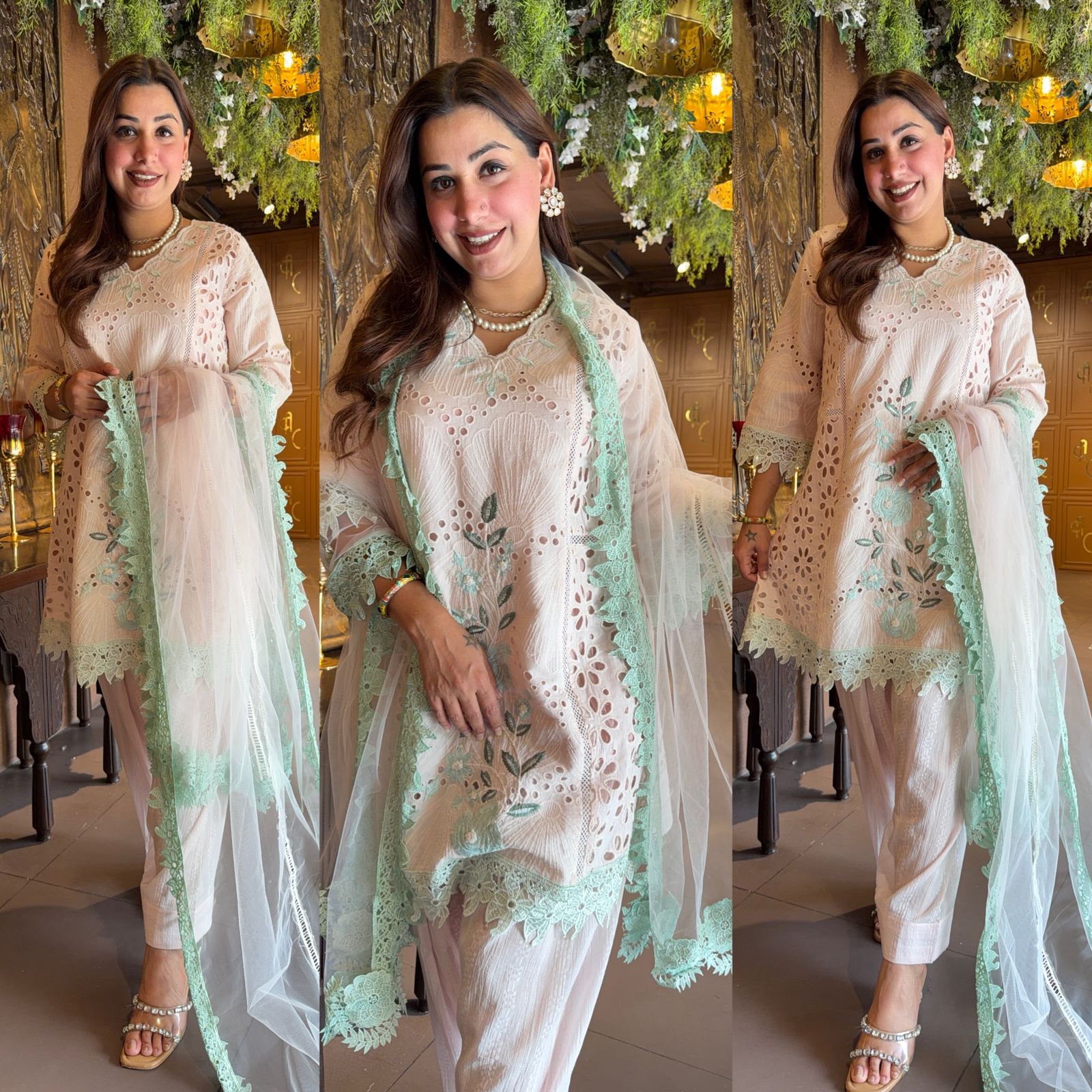 Hakuba chicken kurta set