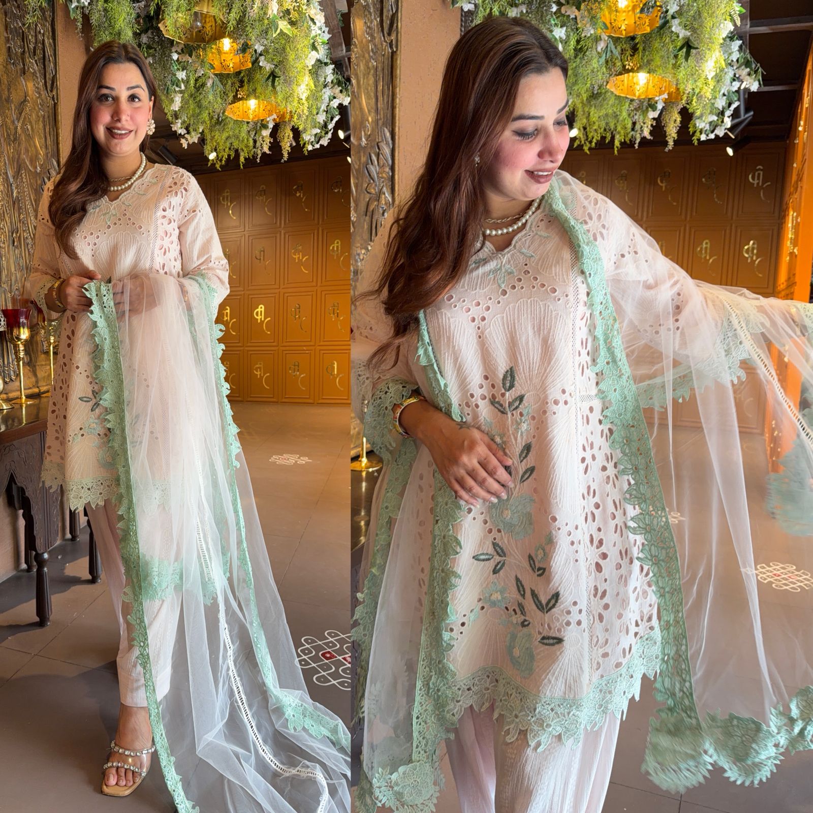 Hakuba chicken kurta set