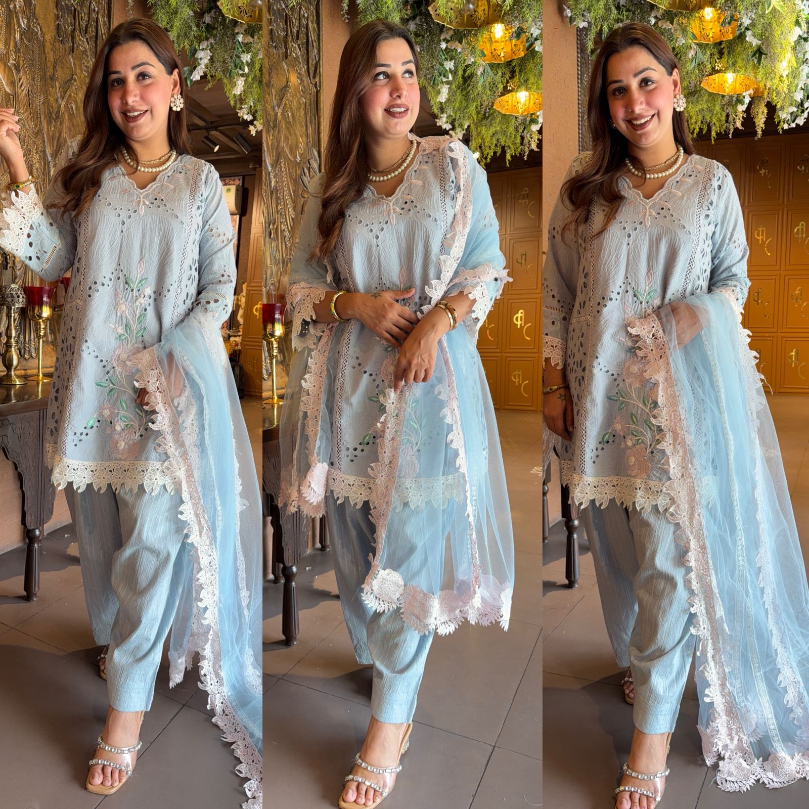 Hakuba chicken kurta set