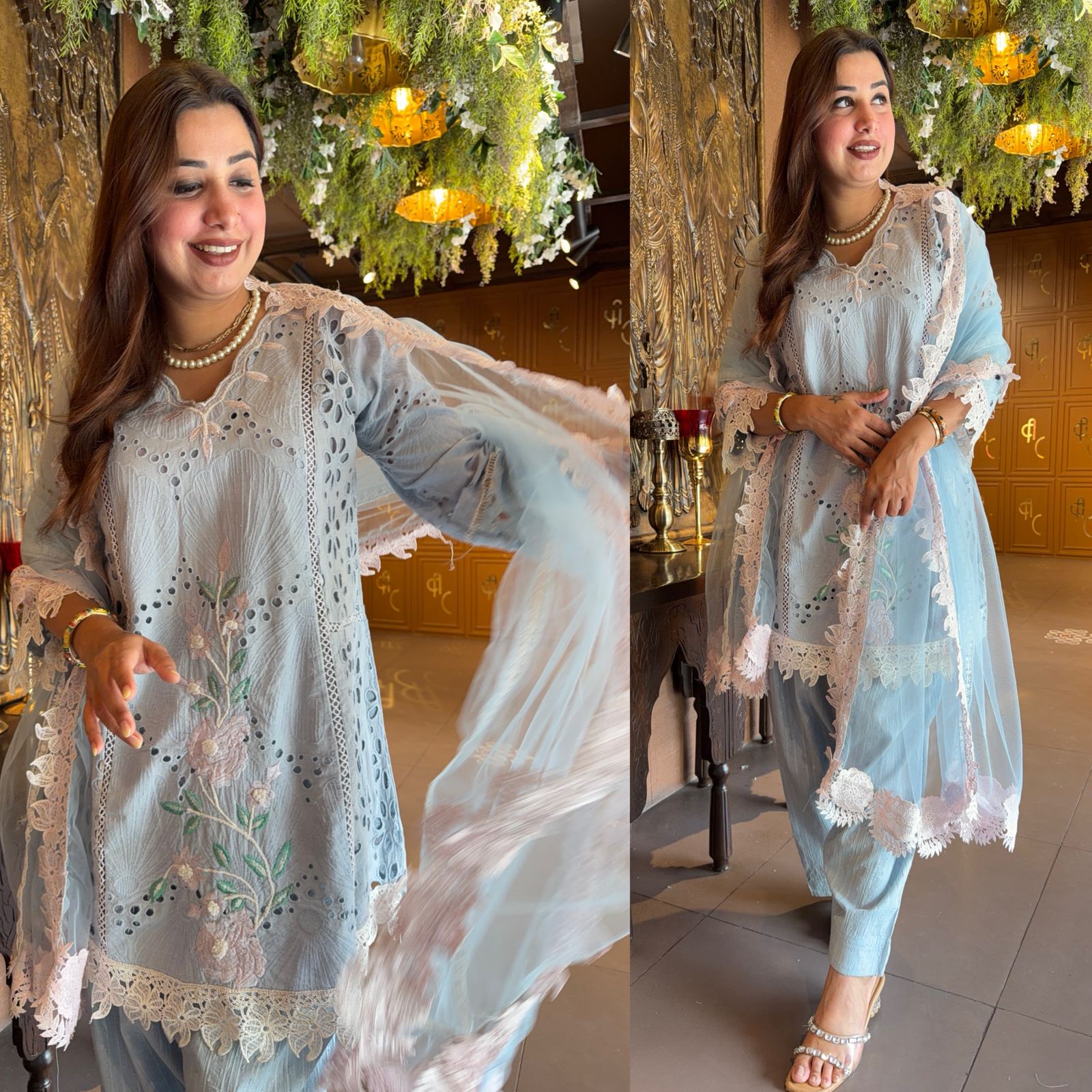 Hakuba chicken kurta set