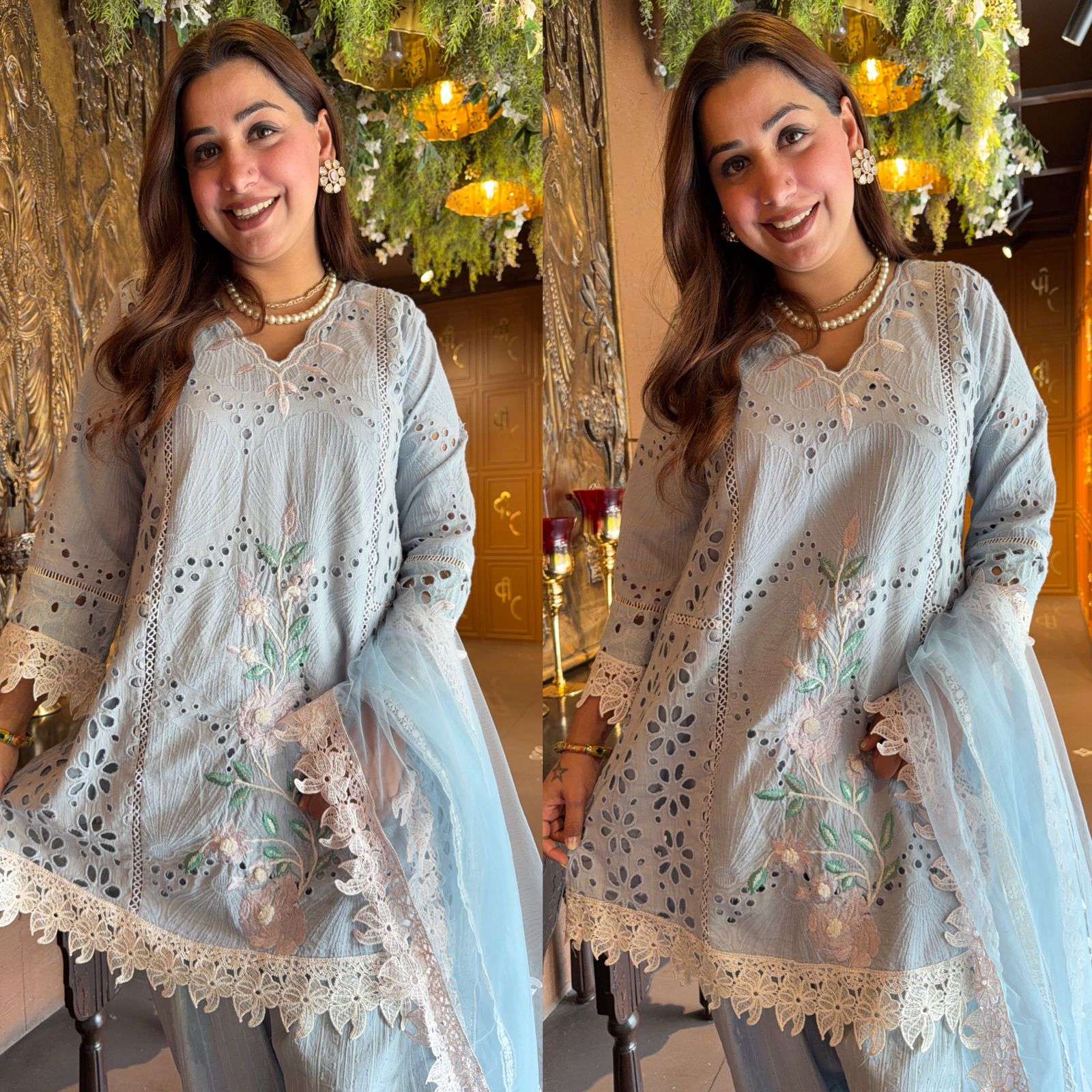 Hakuba chicken kurta set