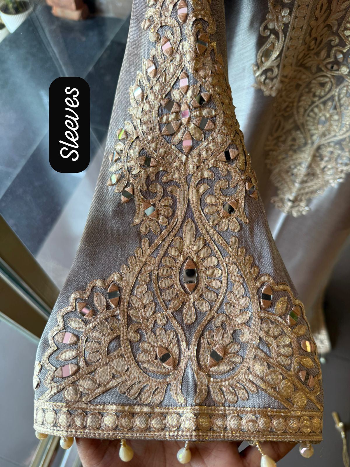 Giraffe tissue Long Dresses with a soft sheen