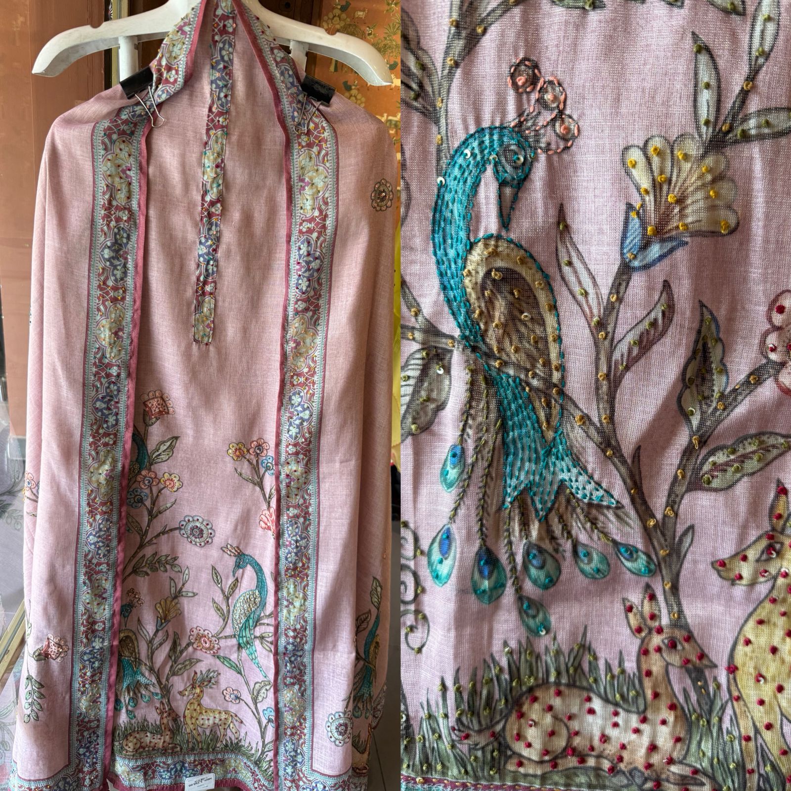 SEMI FORMALS UNSTITCHED SUIT