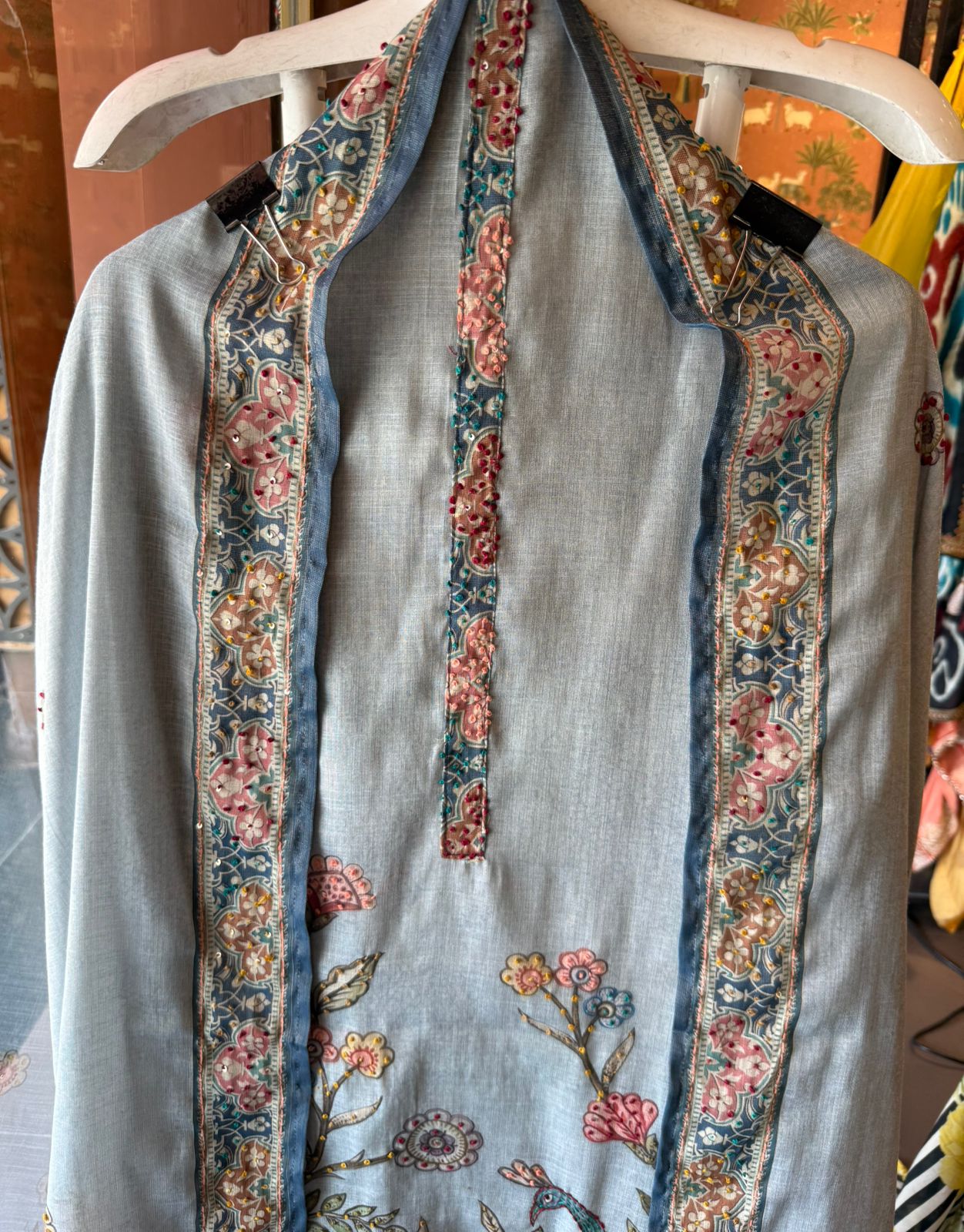 SEMI FORMALS UNSTITCHED SUIT