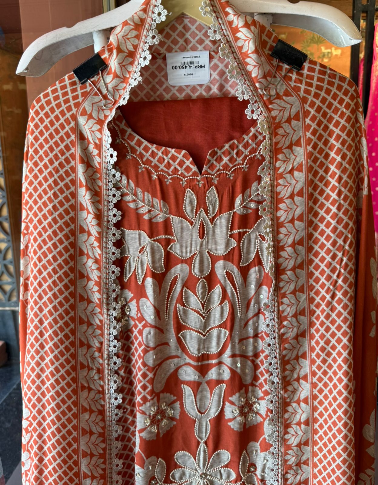 Pakistani Muslin digital Printed Statement Suit