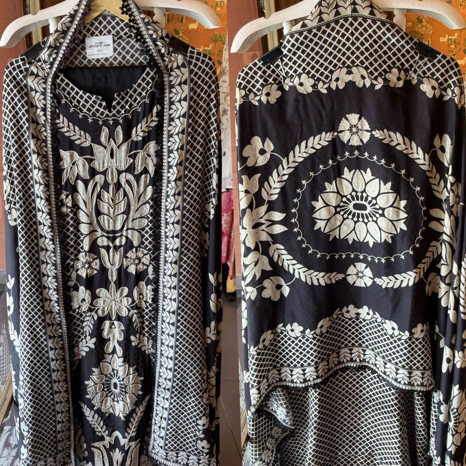 Pakistani Muslin digital Printed Statement Suit