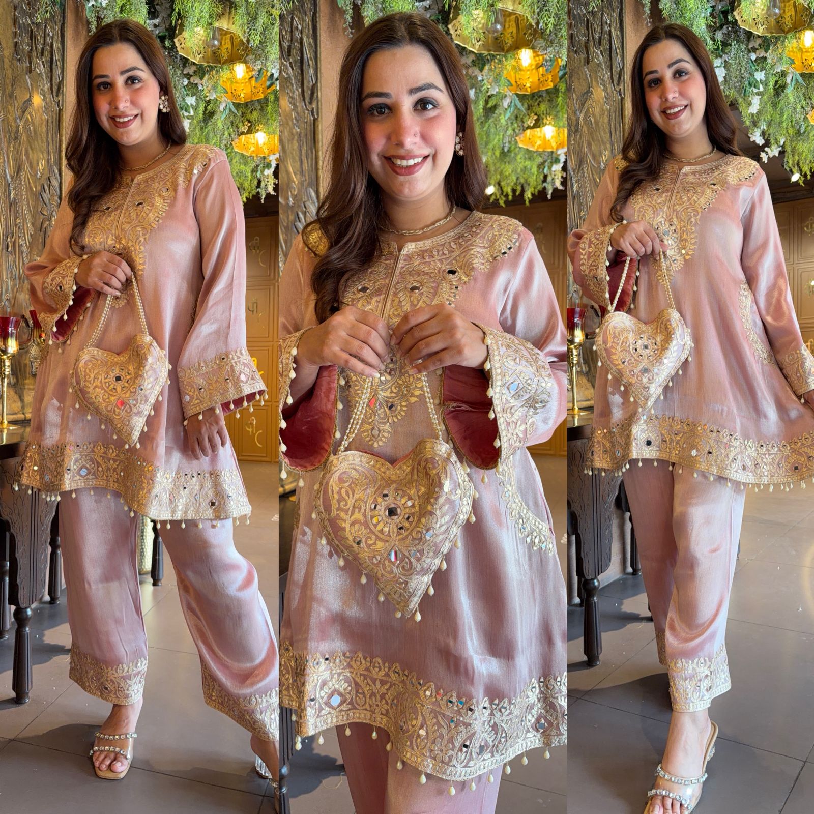 Giraffe tissue fabric Suit