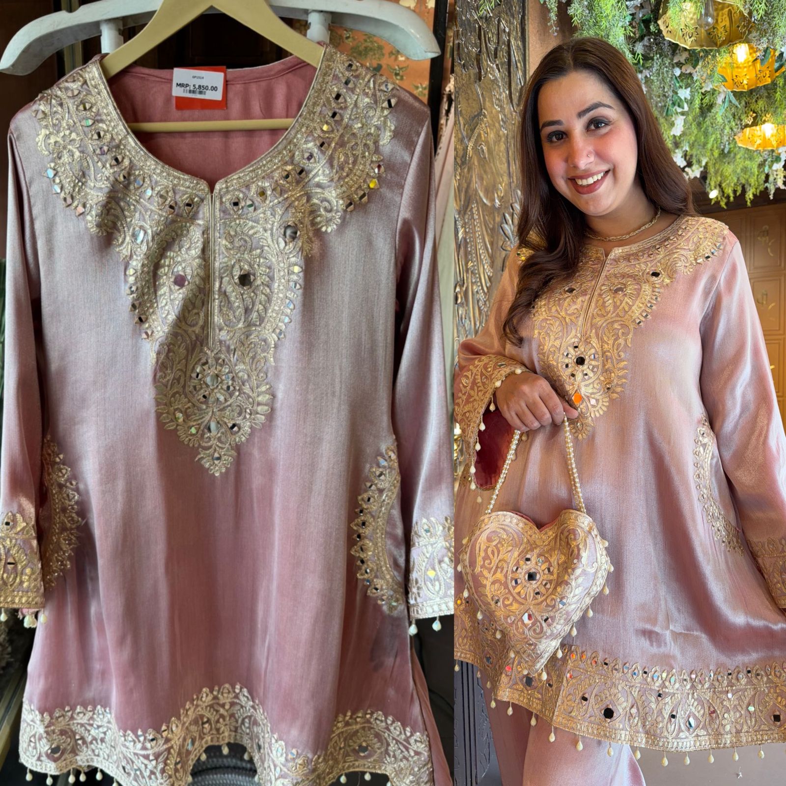 Giraffe tissue fabric Suit