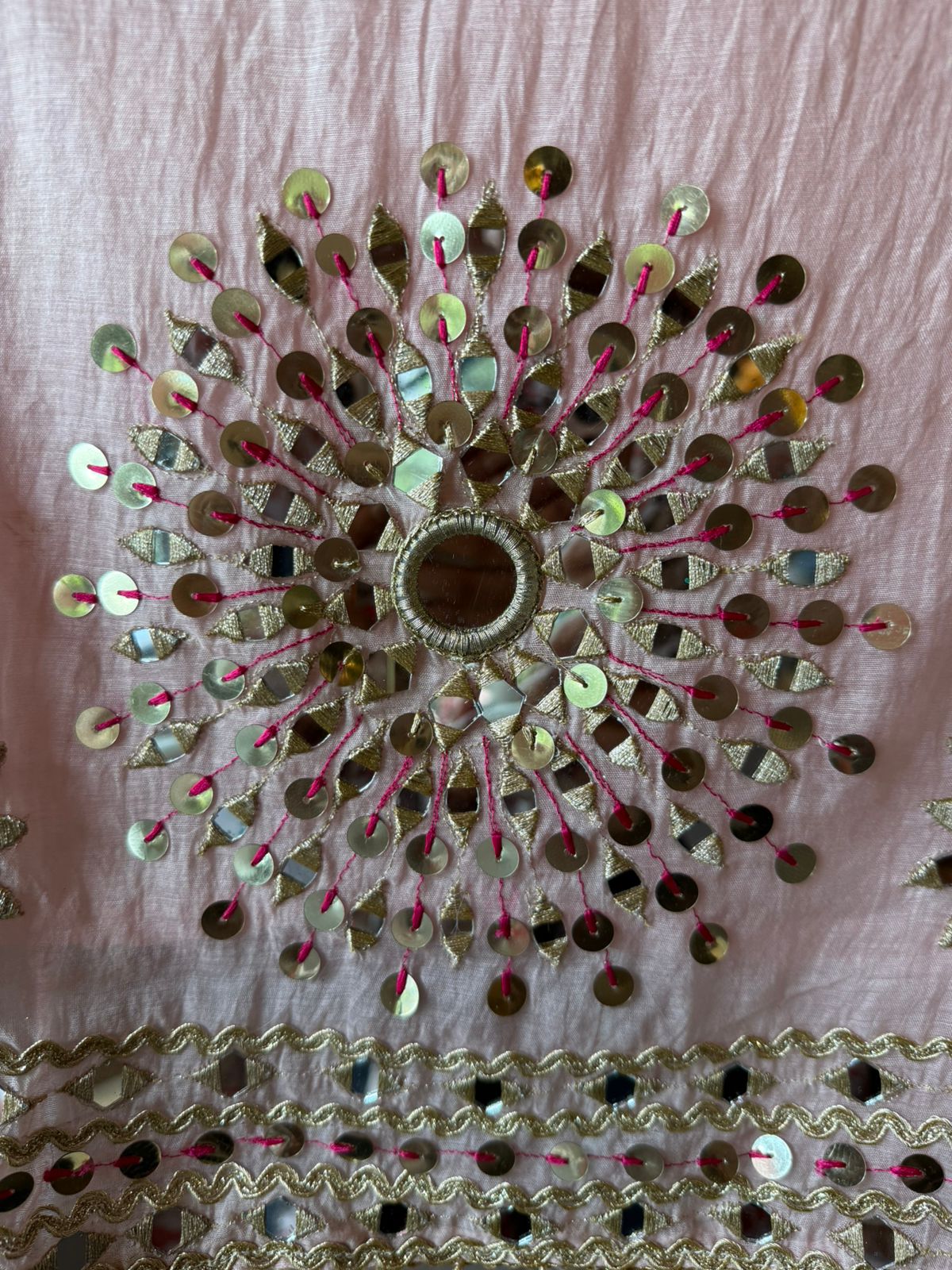 Premium Chanderi Mul chanderi unstitched suit