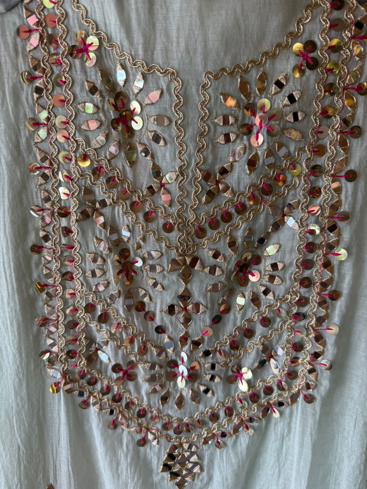 Premium Chanderi Mul chanderi unstitched suit