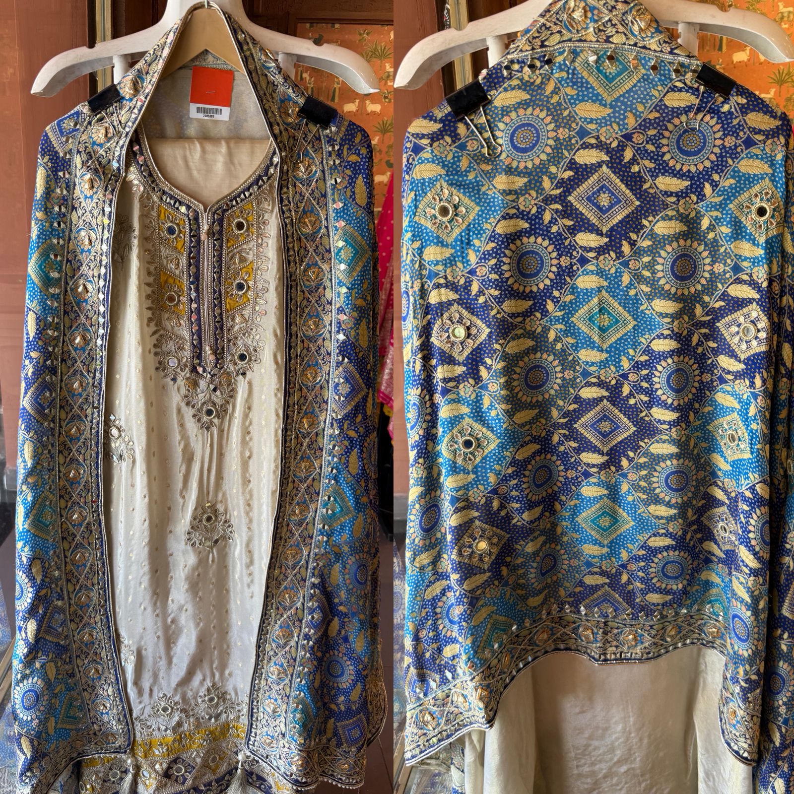 Ethnic Unstitched Suit set