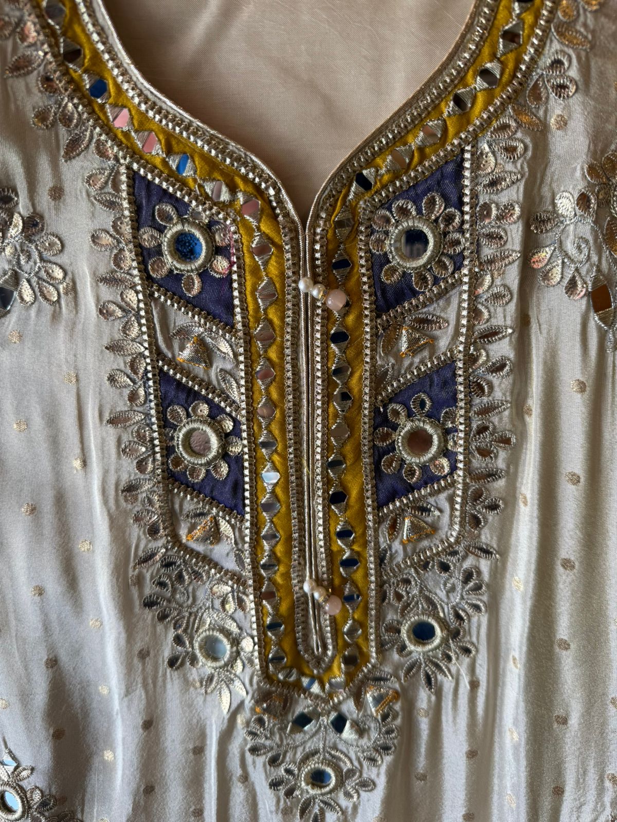 Ethnic Unstitched Suit set