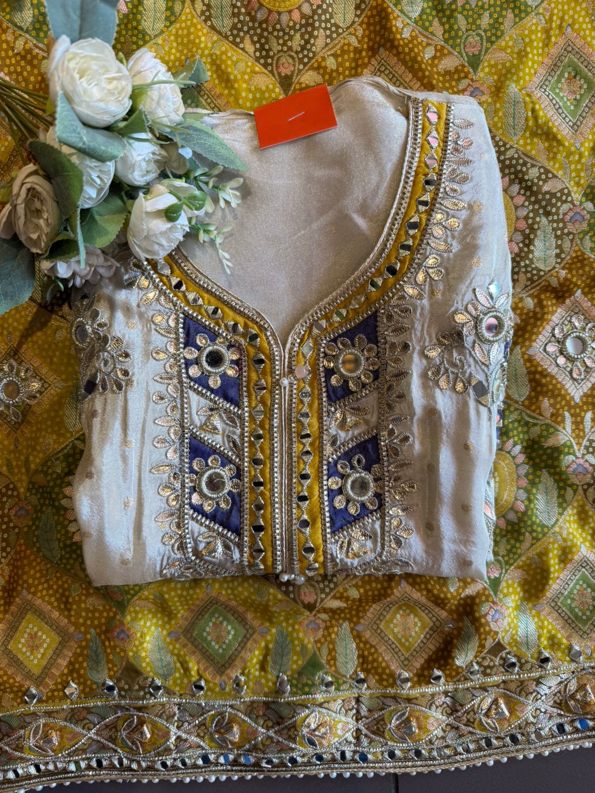 Ethnic Unstitched Suit set