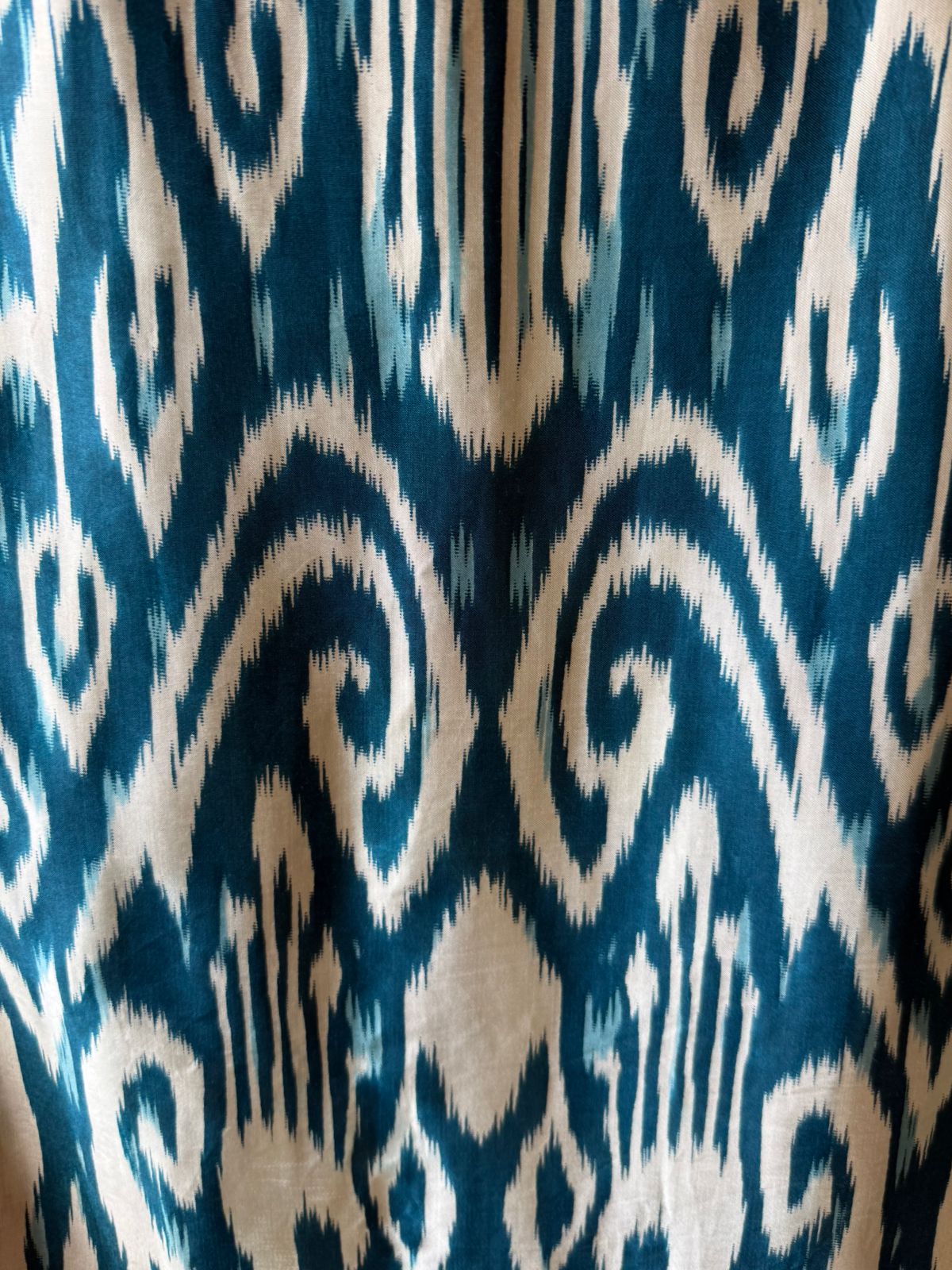 Pure GAJJI silk Ikat Printed Suit Set