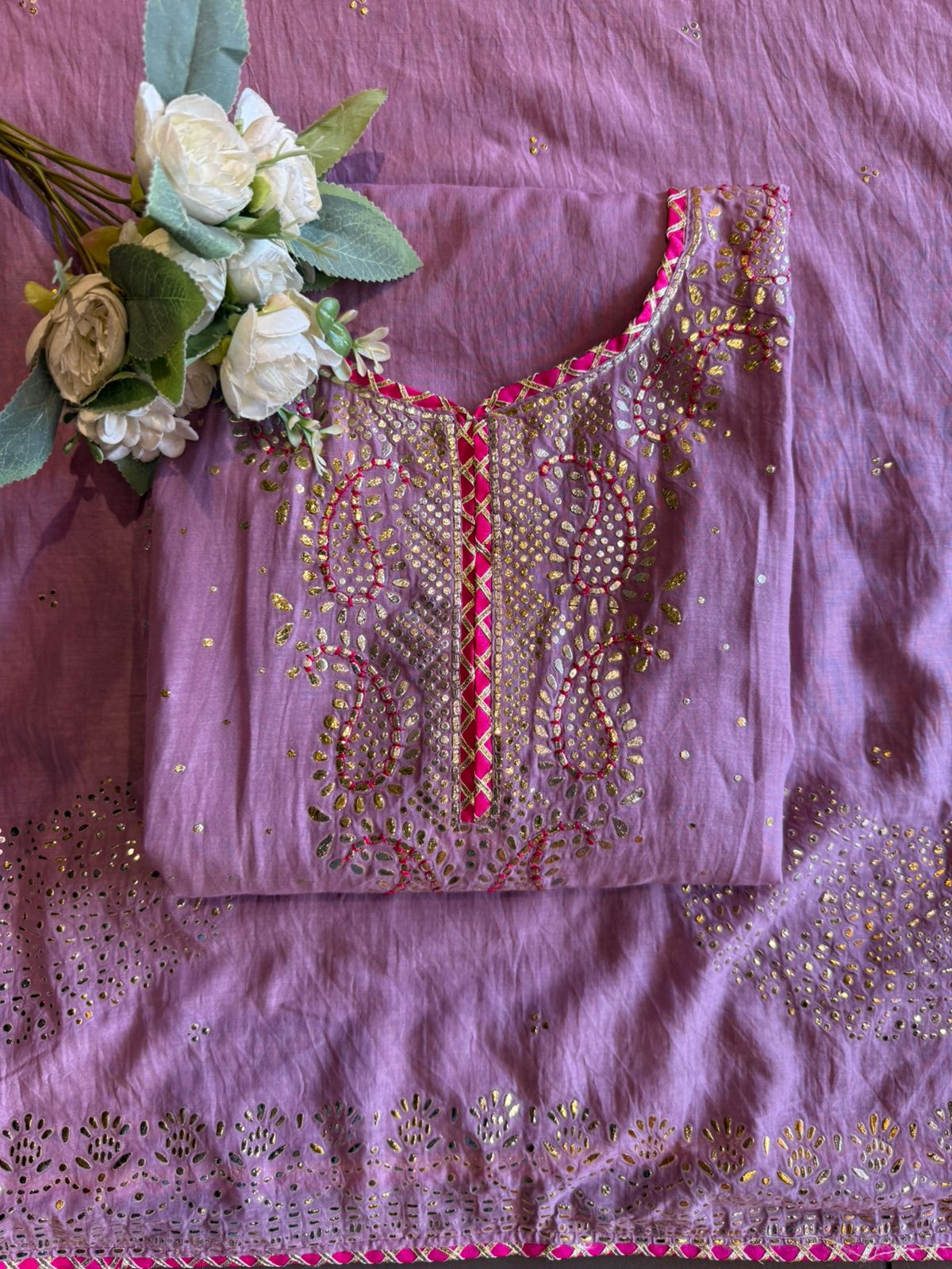 Luxe sheen Elegant Suit set