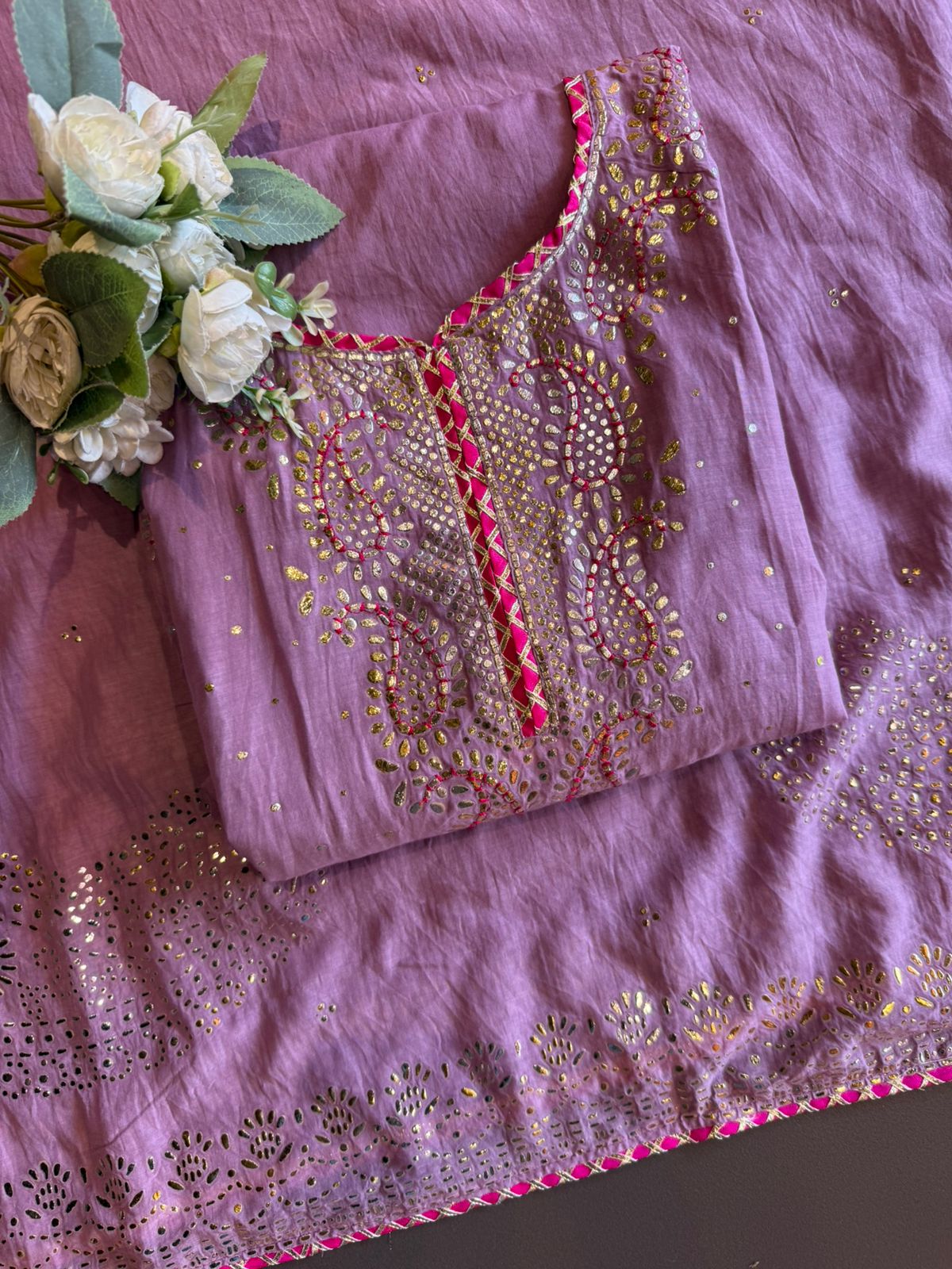 Luxe sheen Elegant Suit set