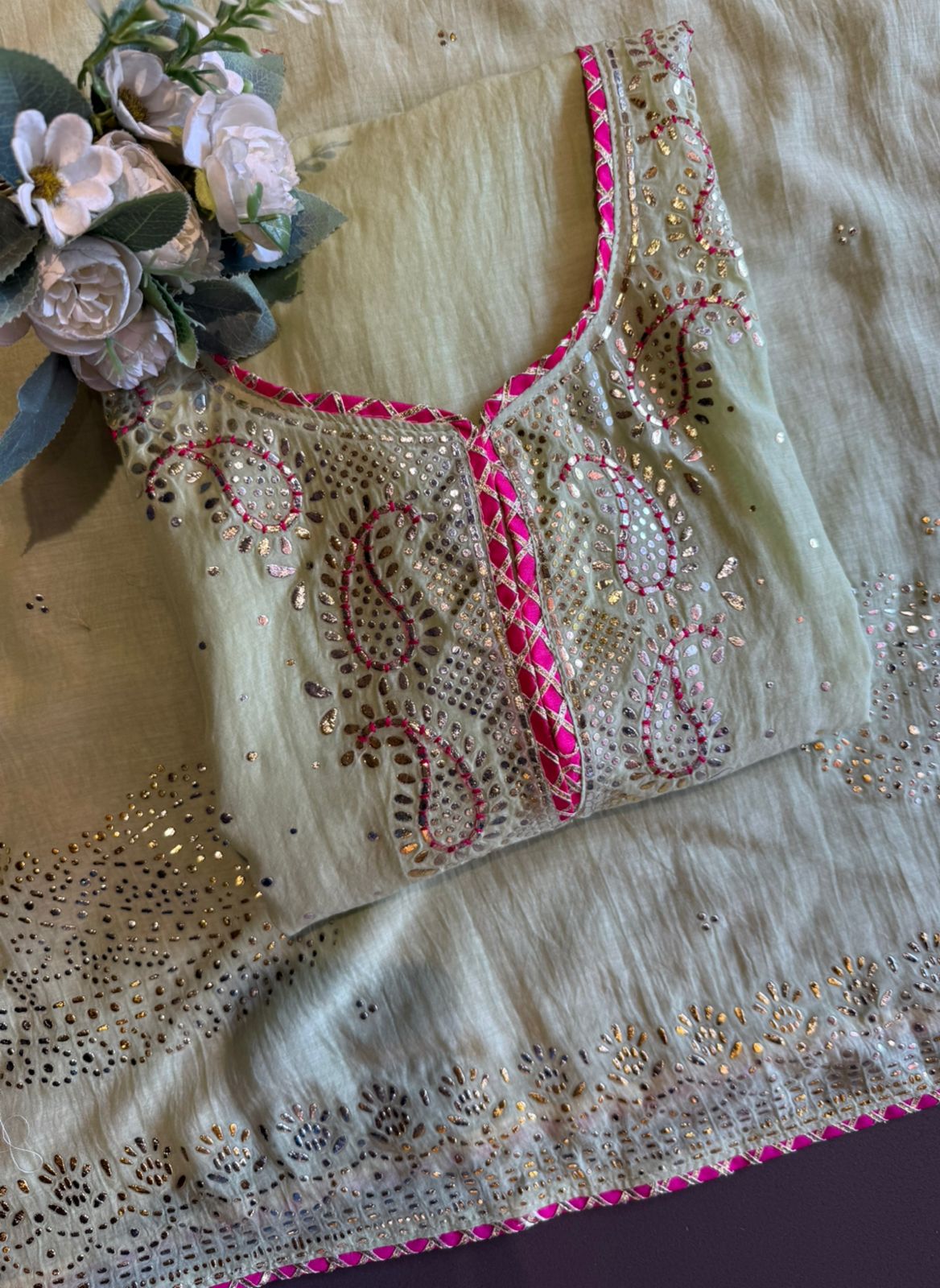 Luxe sheen Elegant Suit set