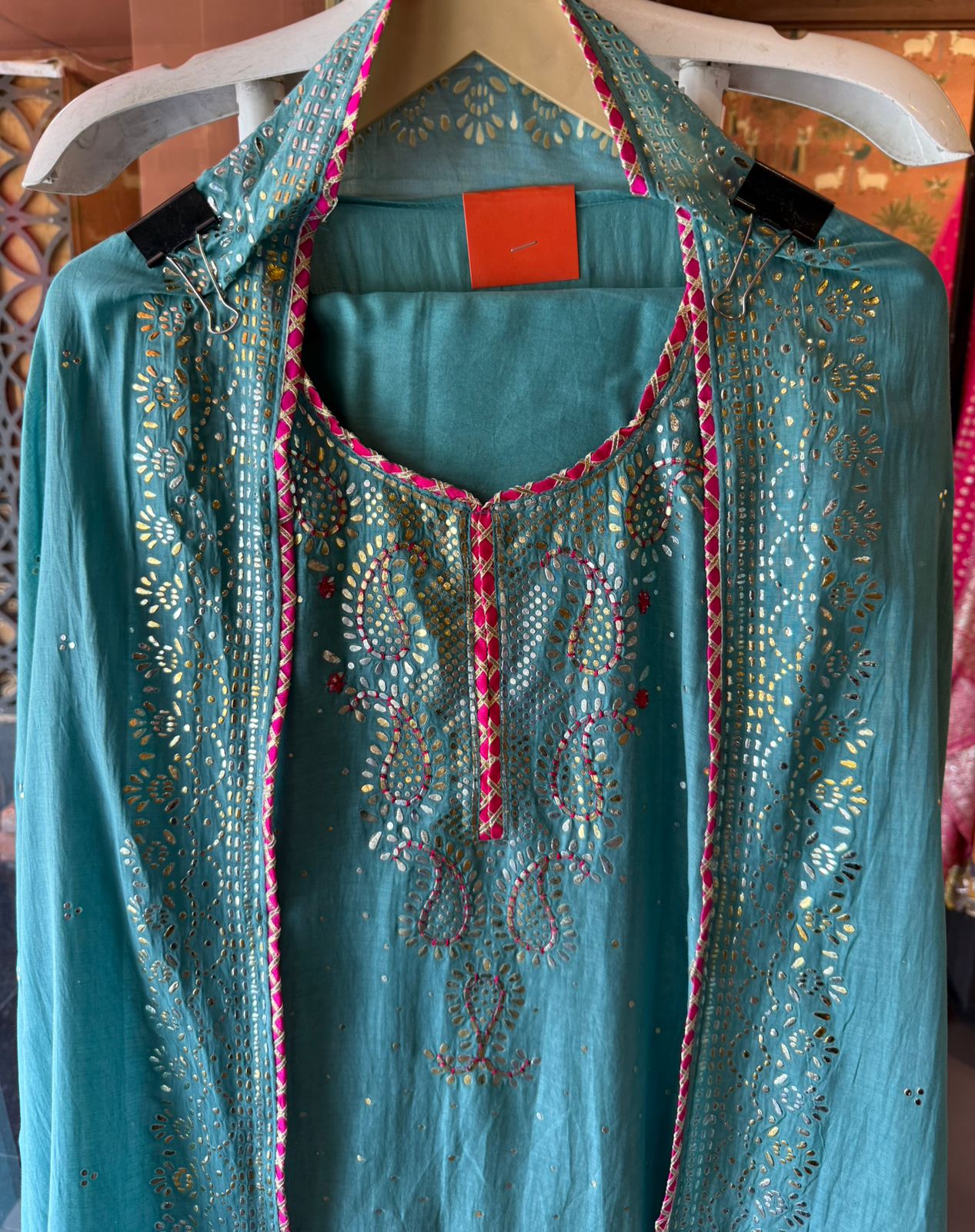 Luxe sheen Elegant Suit set