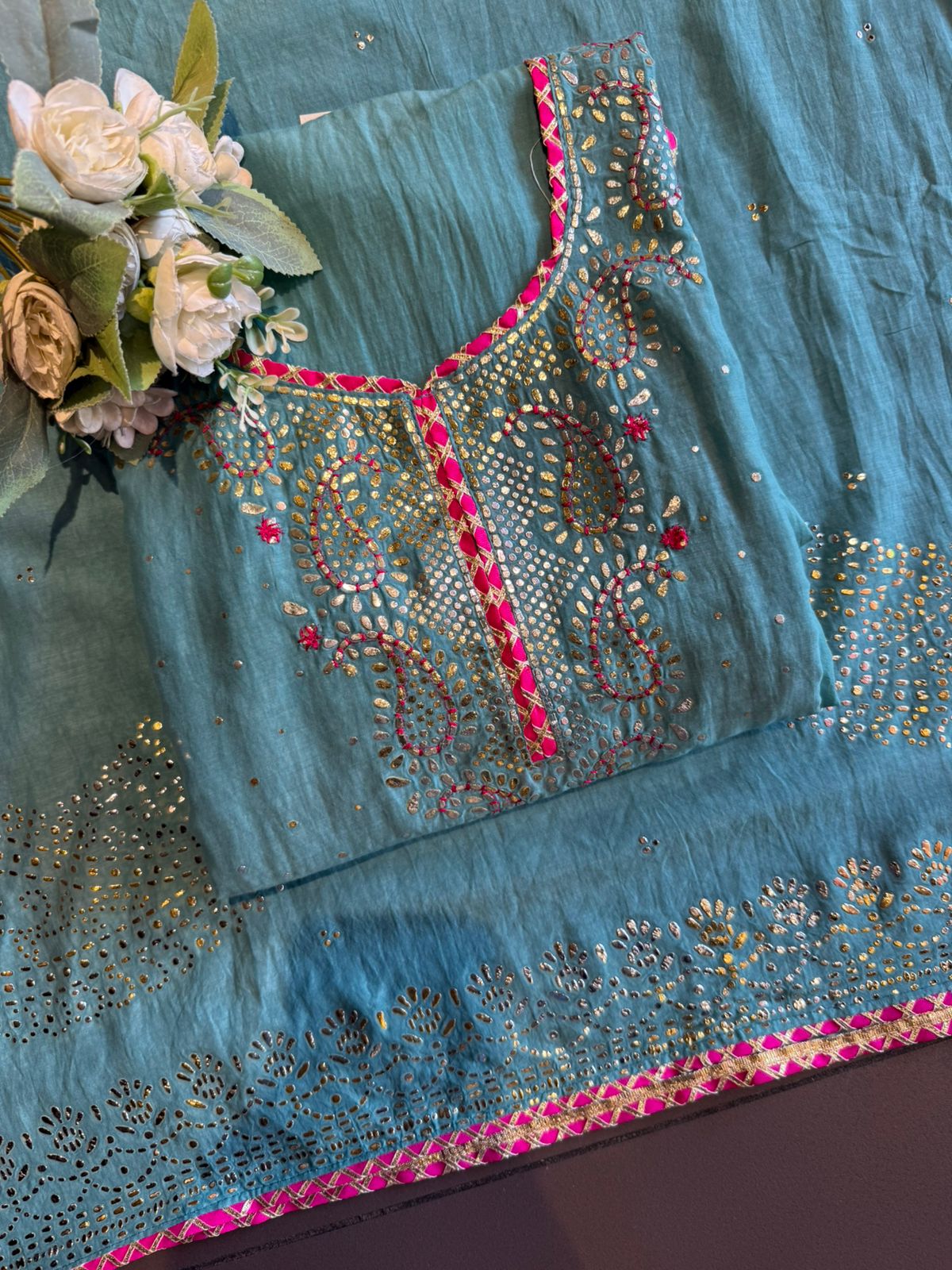 Luxe sheen Elegant Suit set