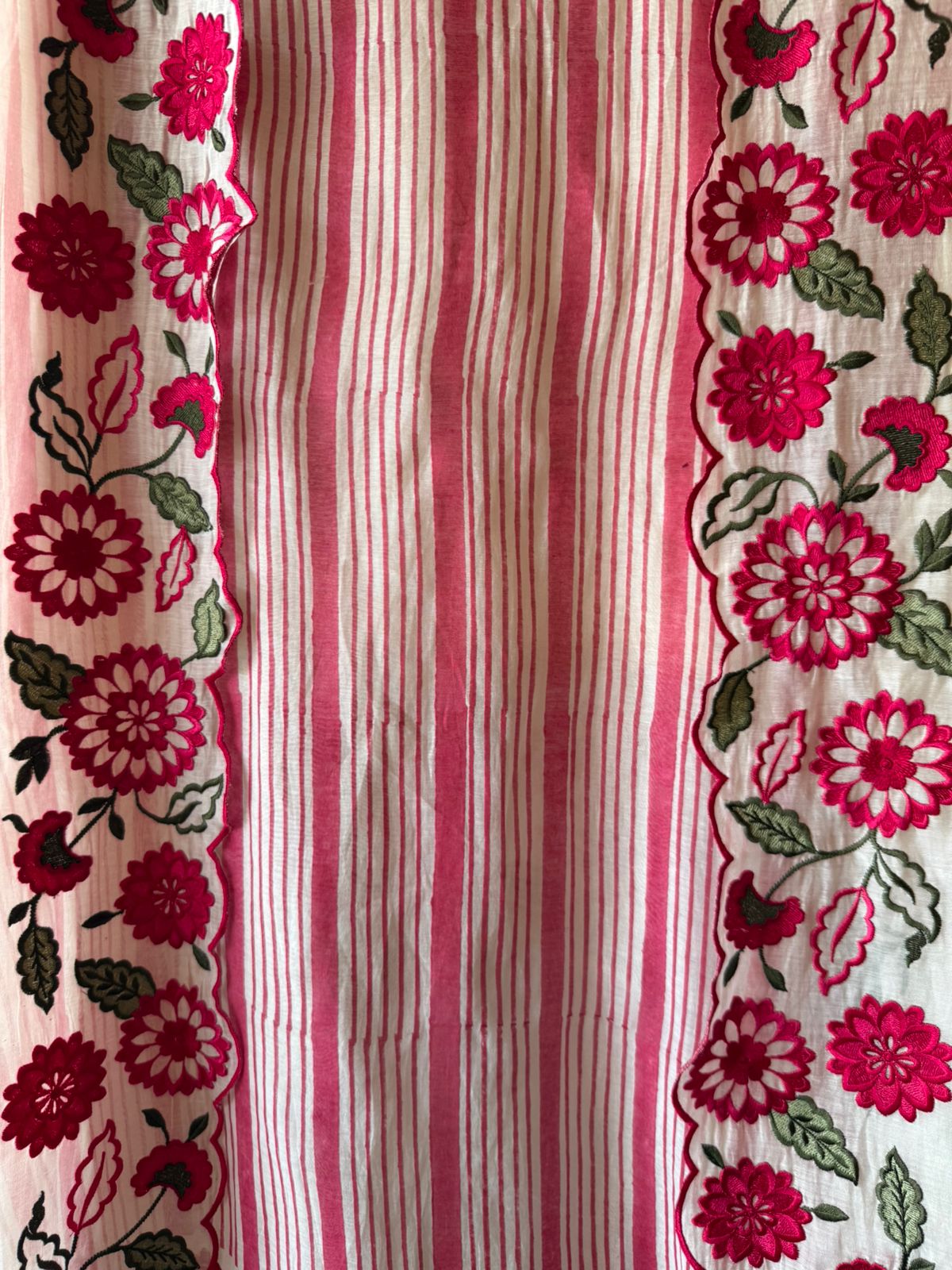 Floral Embroidered Suit