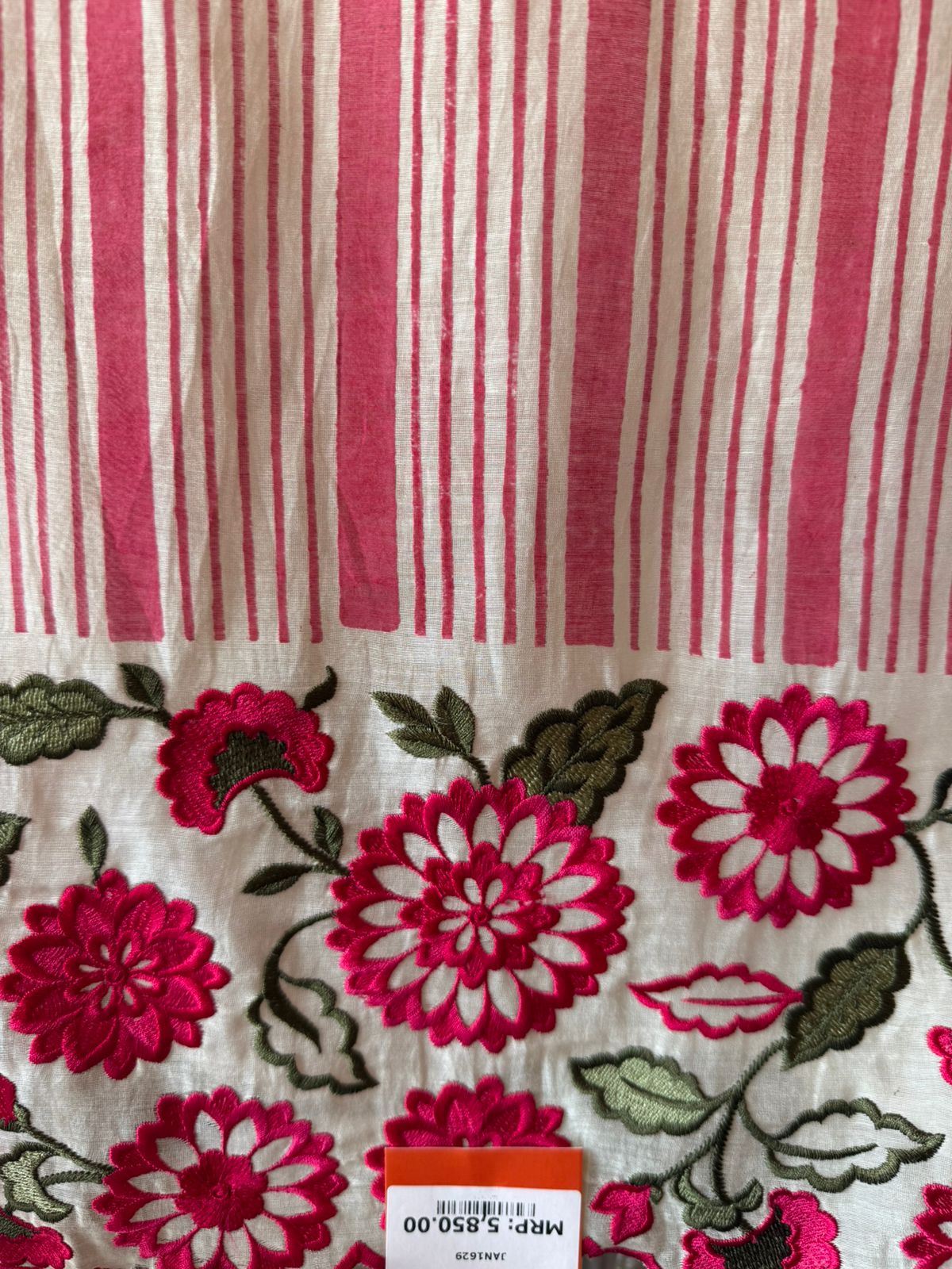 Floral Embroidered Suit