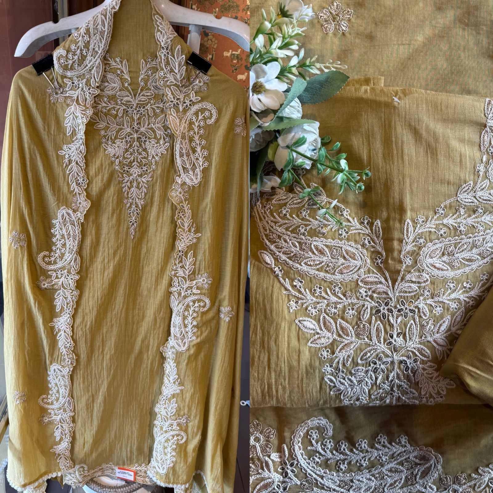 Ethnic wardrobe with this elegant Suit set