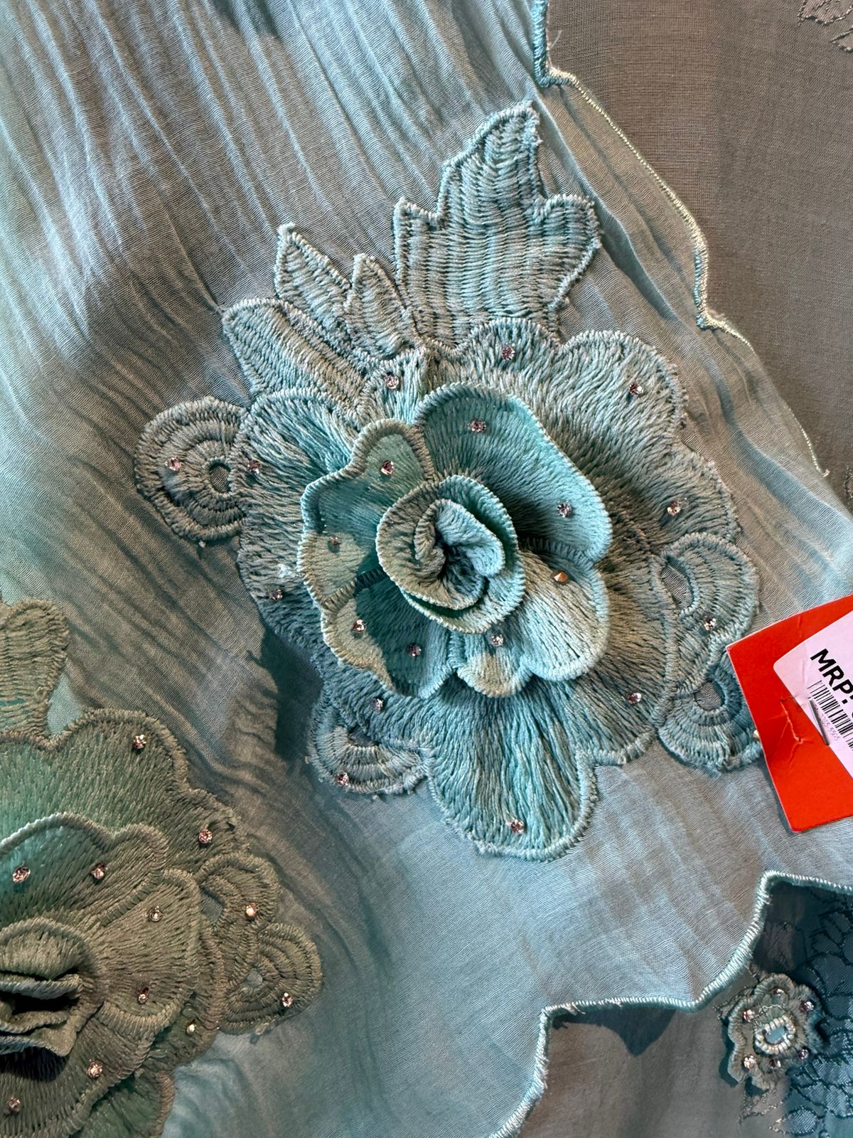 Floral Embroidered Suit Set For Summers