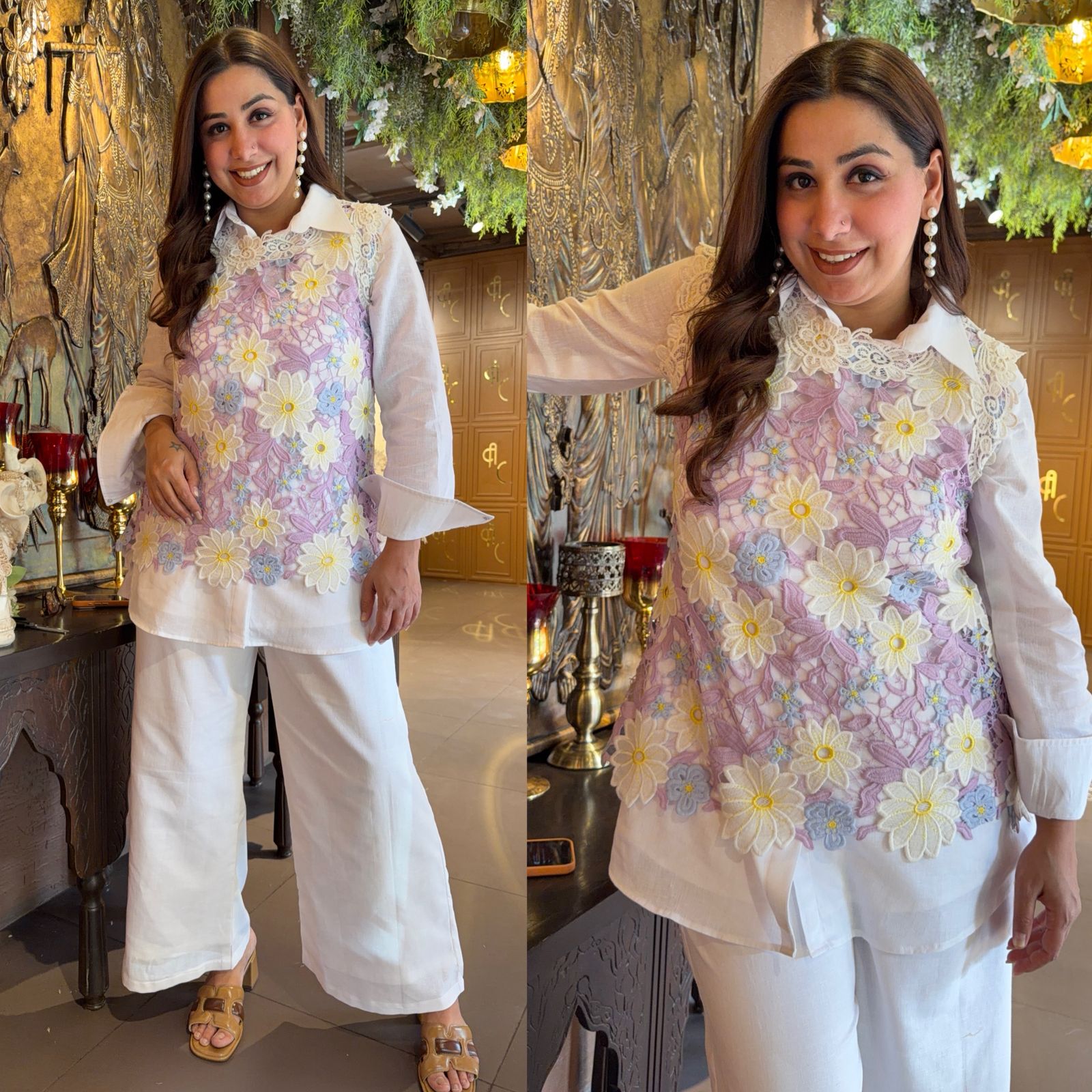 DESIGNER THREE PIECE COORD SET