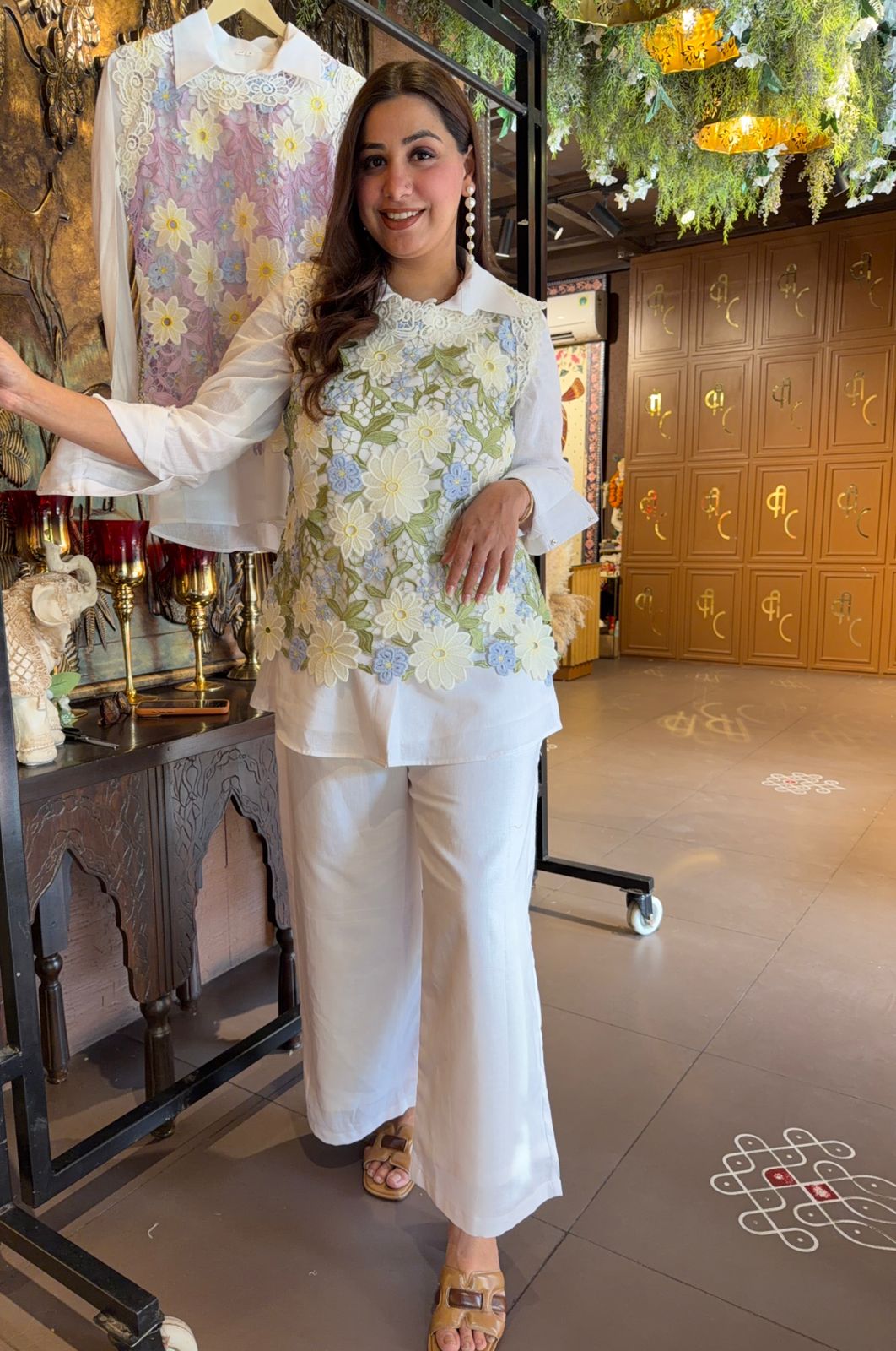 DESIGNER THREE PIECE COORD SET