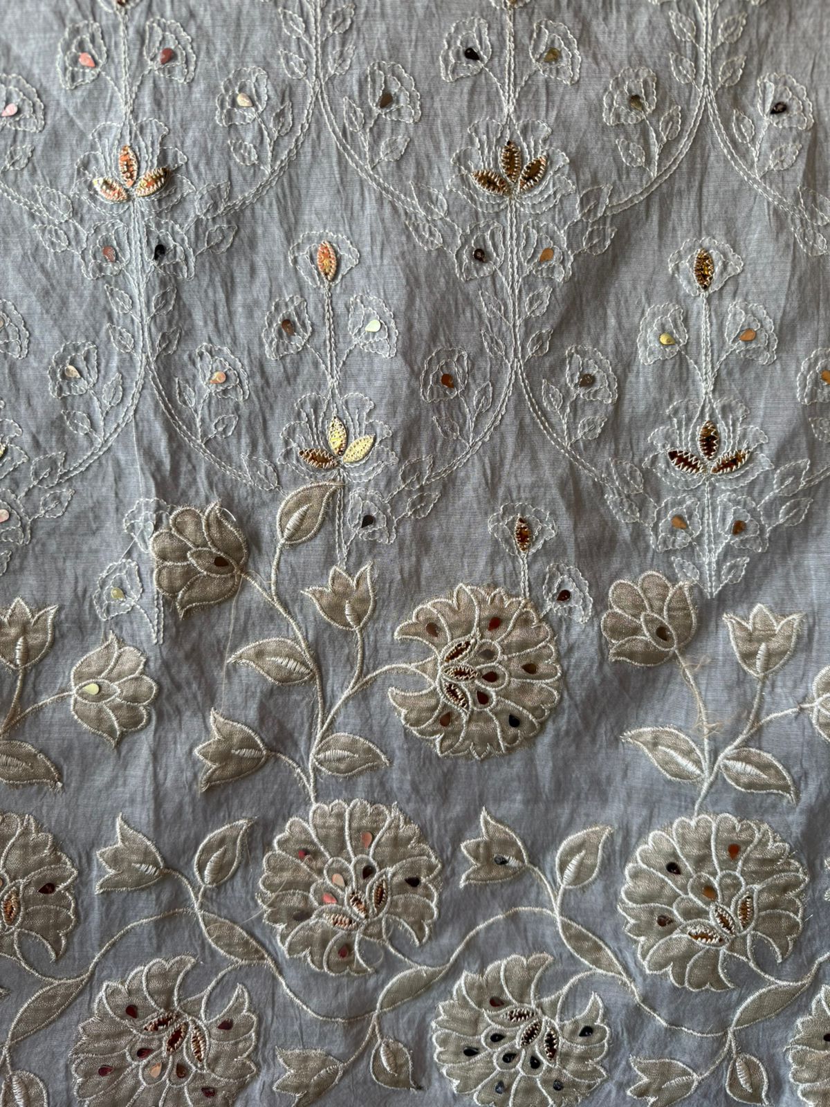Elegant Mul Chanderi suit