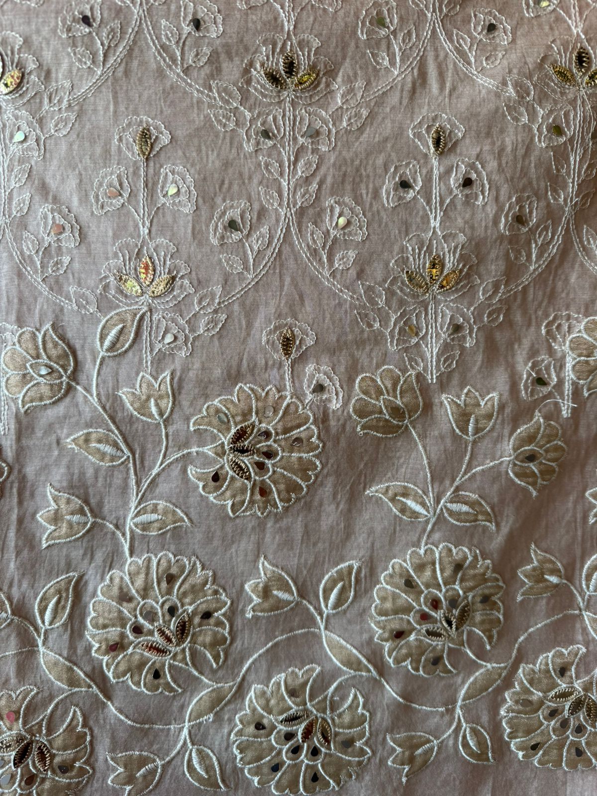 Elegant Mul Chanderi suit