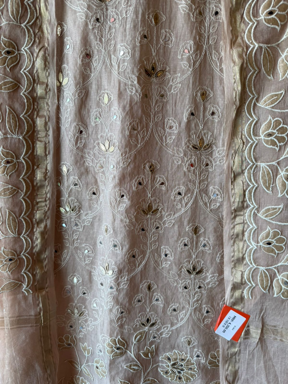 Elegant Mul Chanderi suit