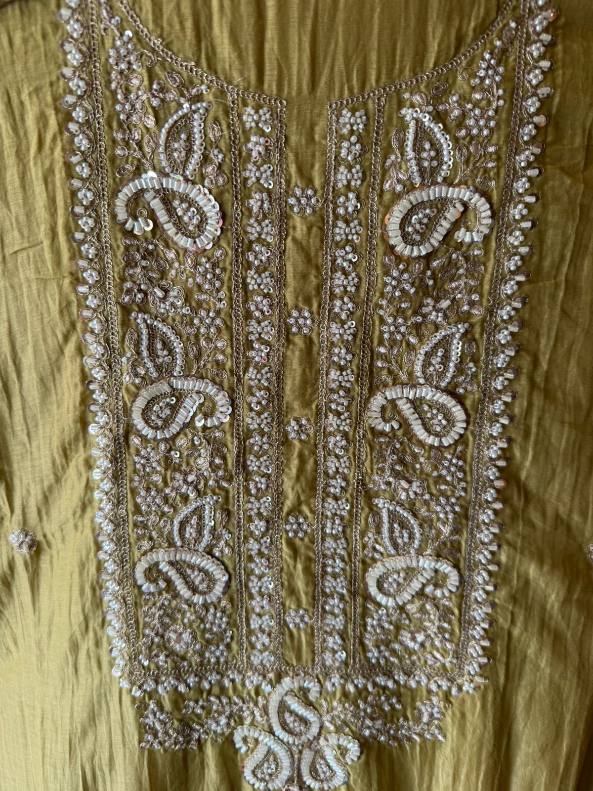 Crinkled Mul unstitched Suits