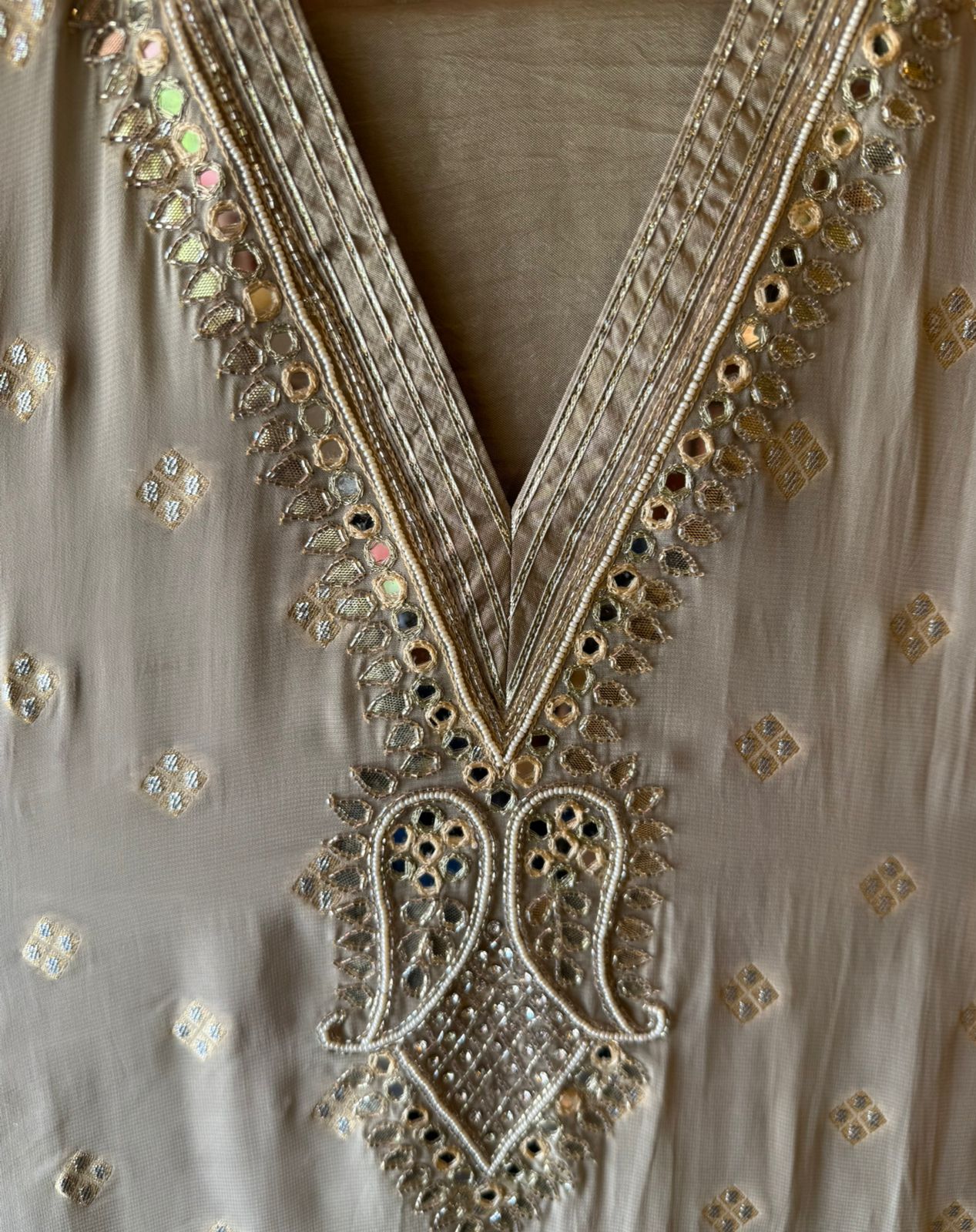 Banarsi Georgette Unstitched suit