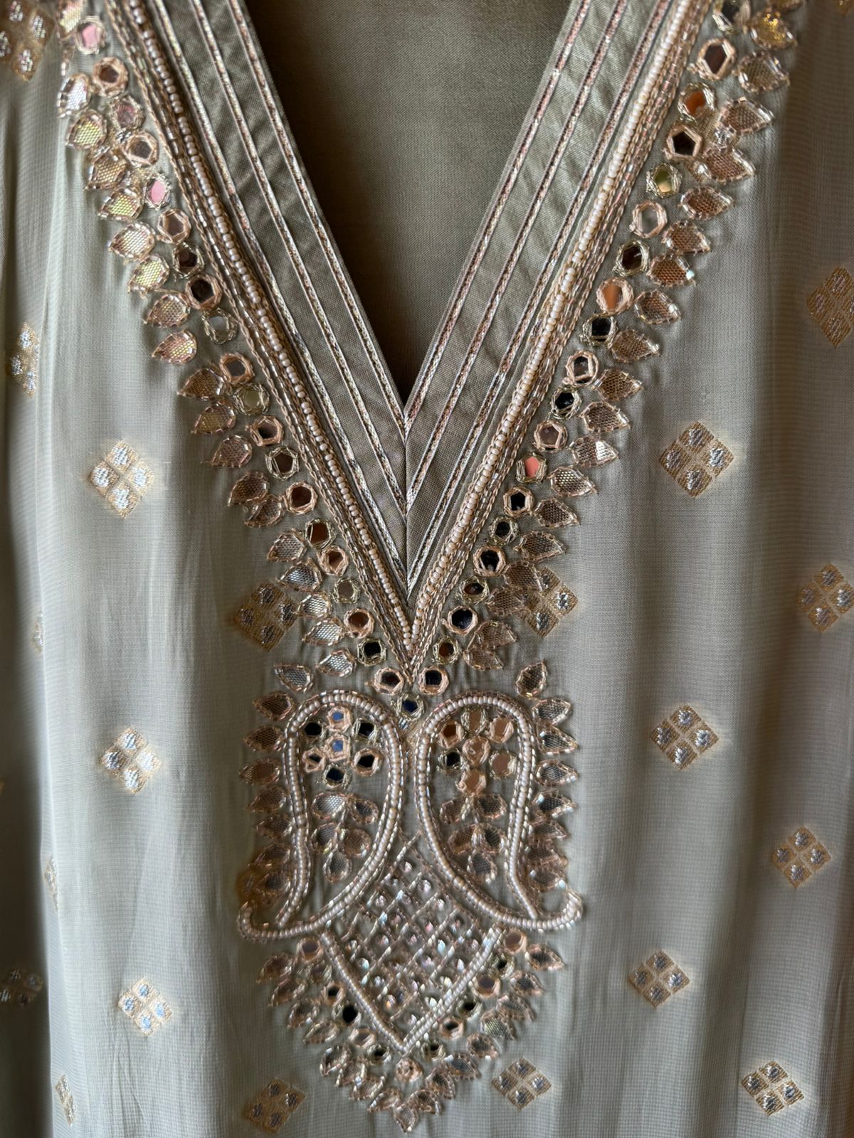Banarsi Georgette Unstitched suit