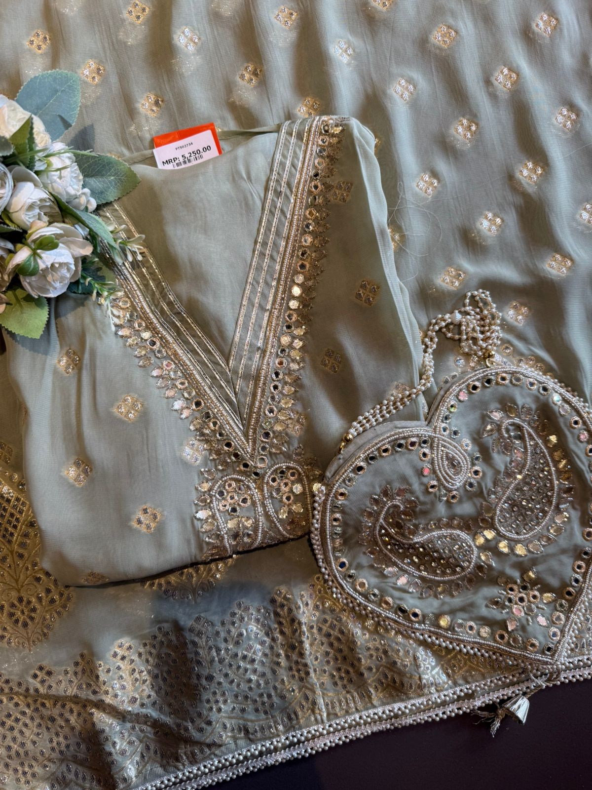 Banarsi Georgette Unstitched suit